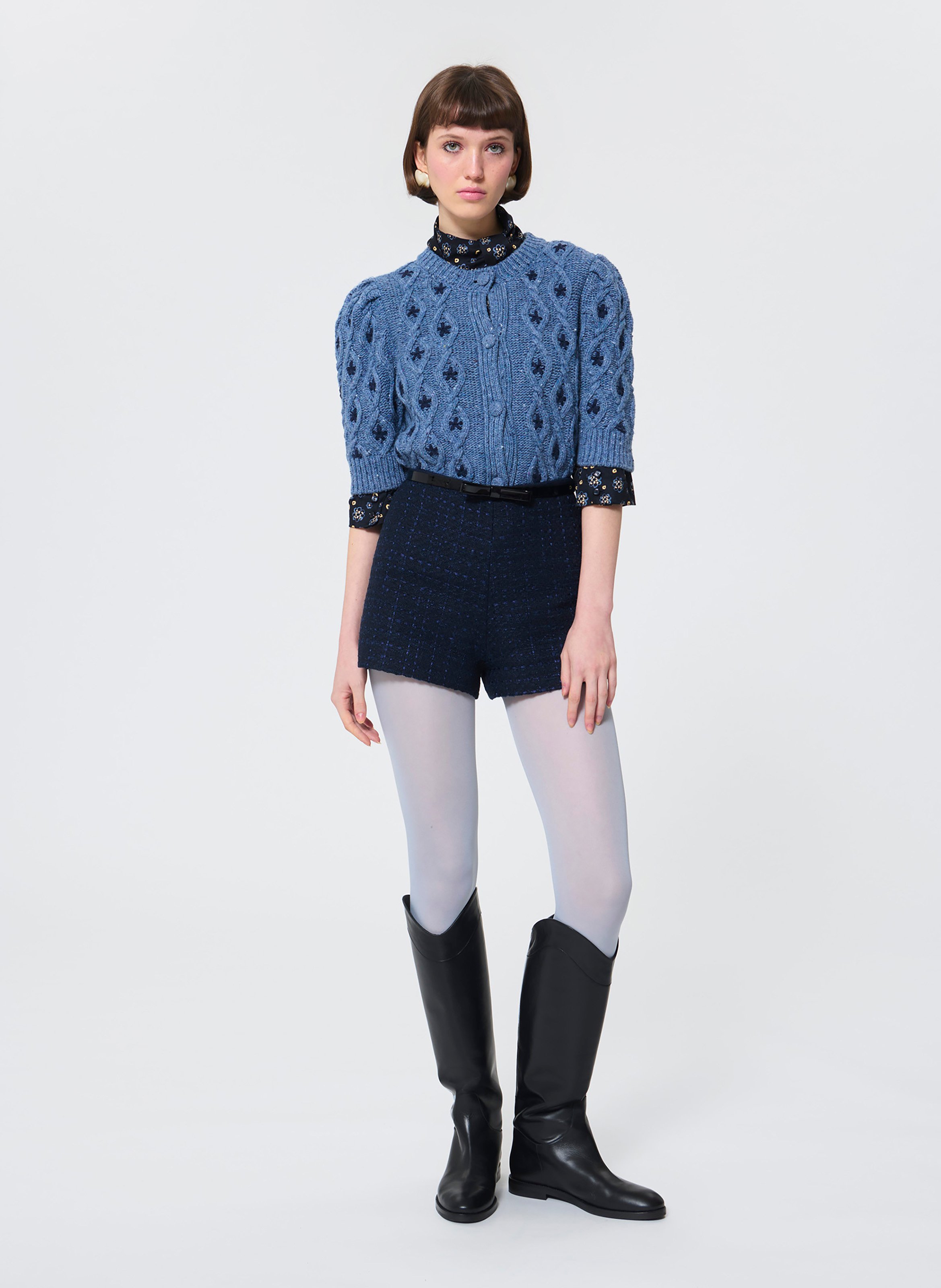 Short sam TARA JARMON Bleu