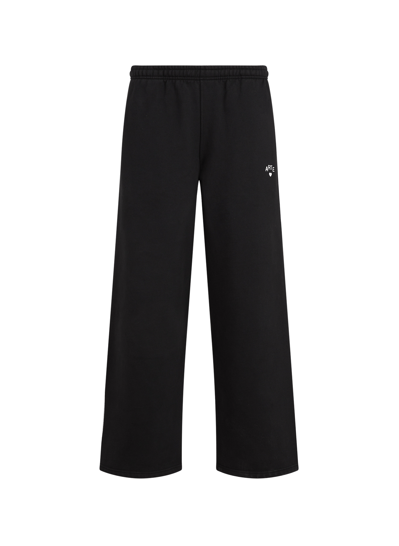 Pantalon de survêtement droit en coton ARTE ANTWERP Noir
