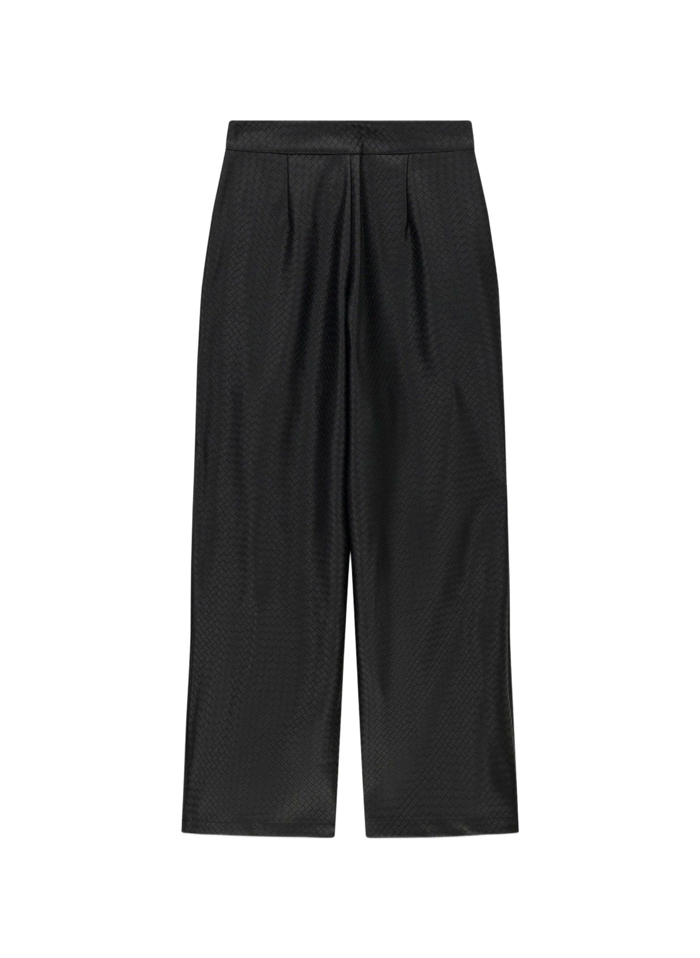 Weit geschnittene strukturierte Hose GUESS Schwarz