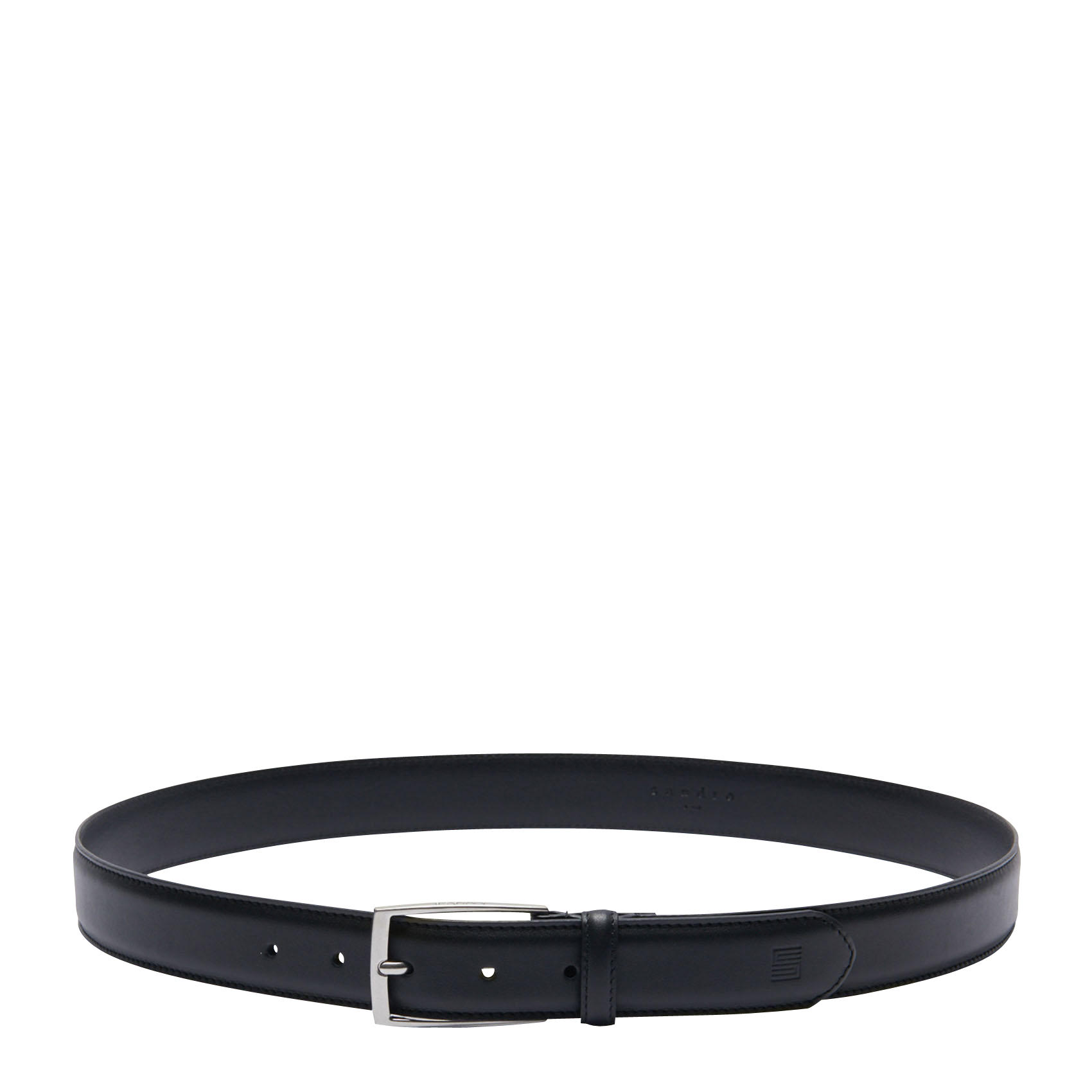Ceinture en cuir SANDRO Noir