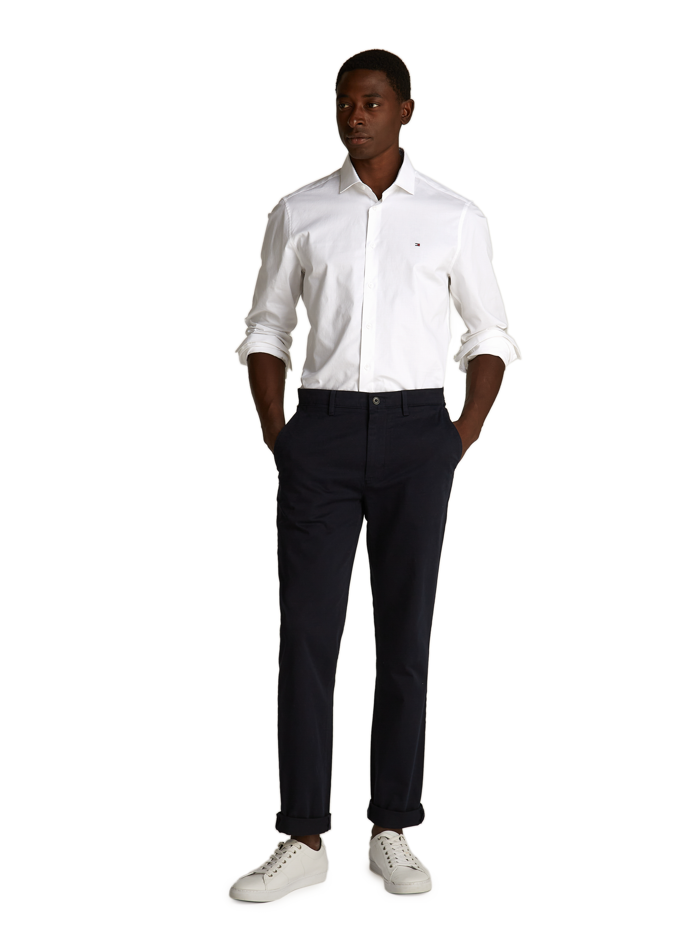  Cotton shirt TOMMY HILFIGER White