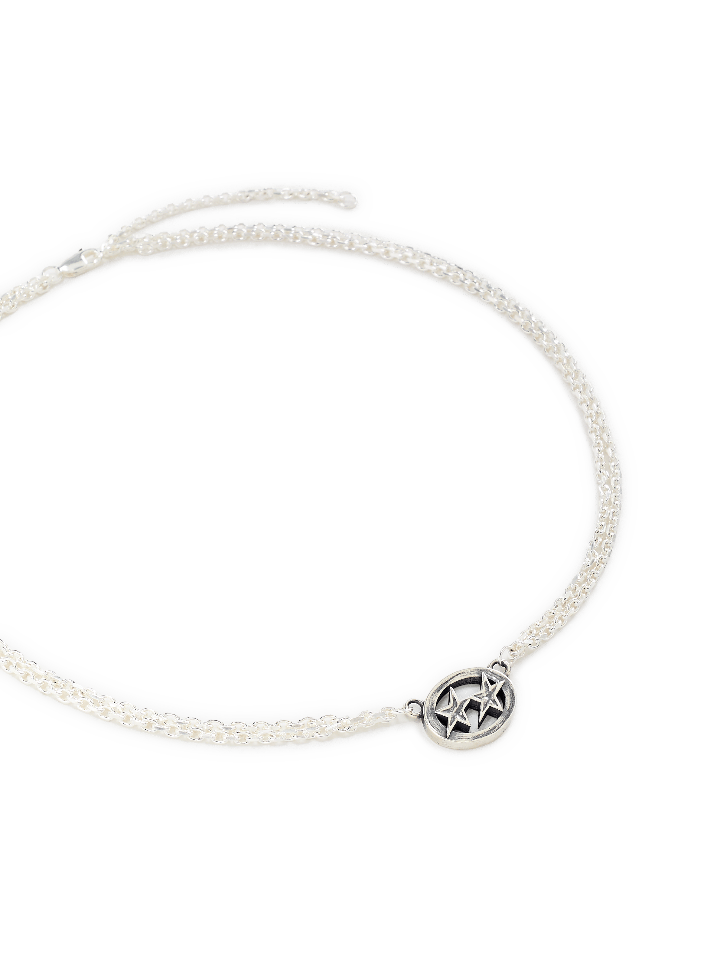 Collier à double chaîne Icon TWO JEYS Argent