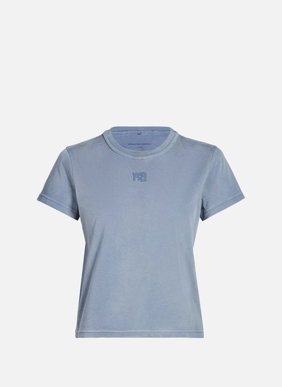 Cotton T-shirt Blue by ALEXANDER WANG ALEXANDER WANG Cotton T-shirt Blue