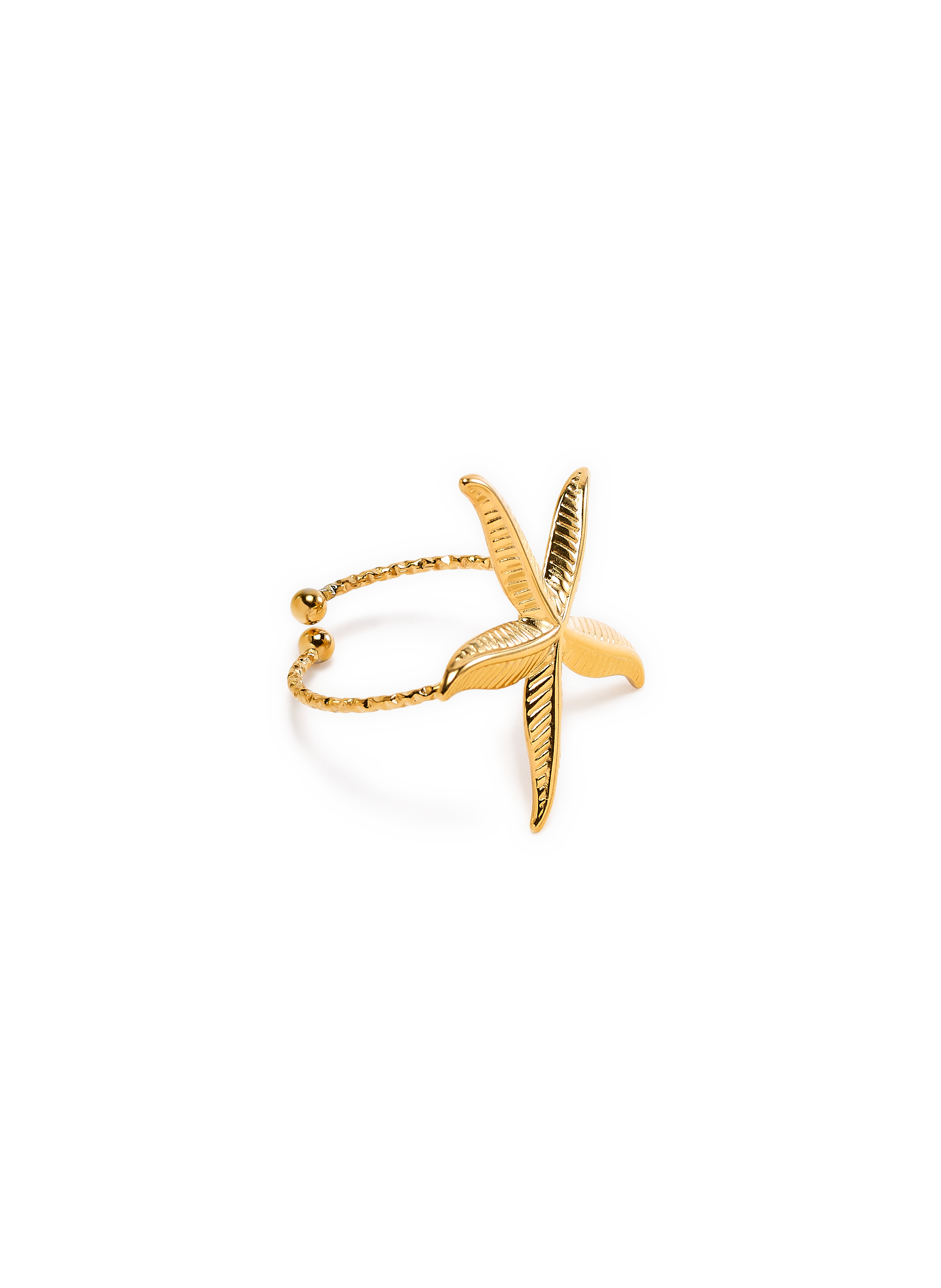 Adjustable star ring AU PRINTEMPS PARIS Golden