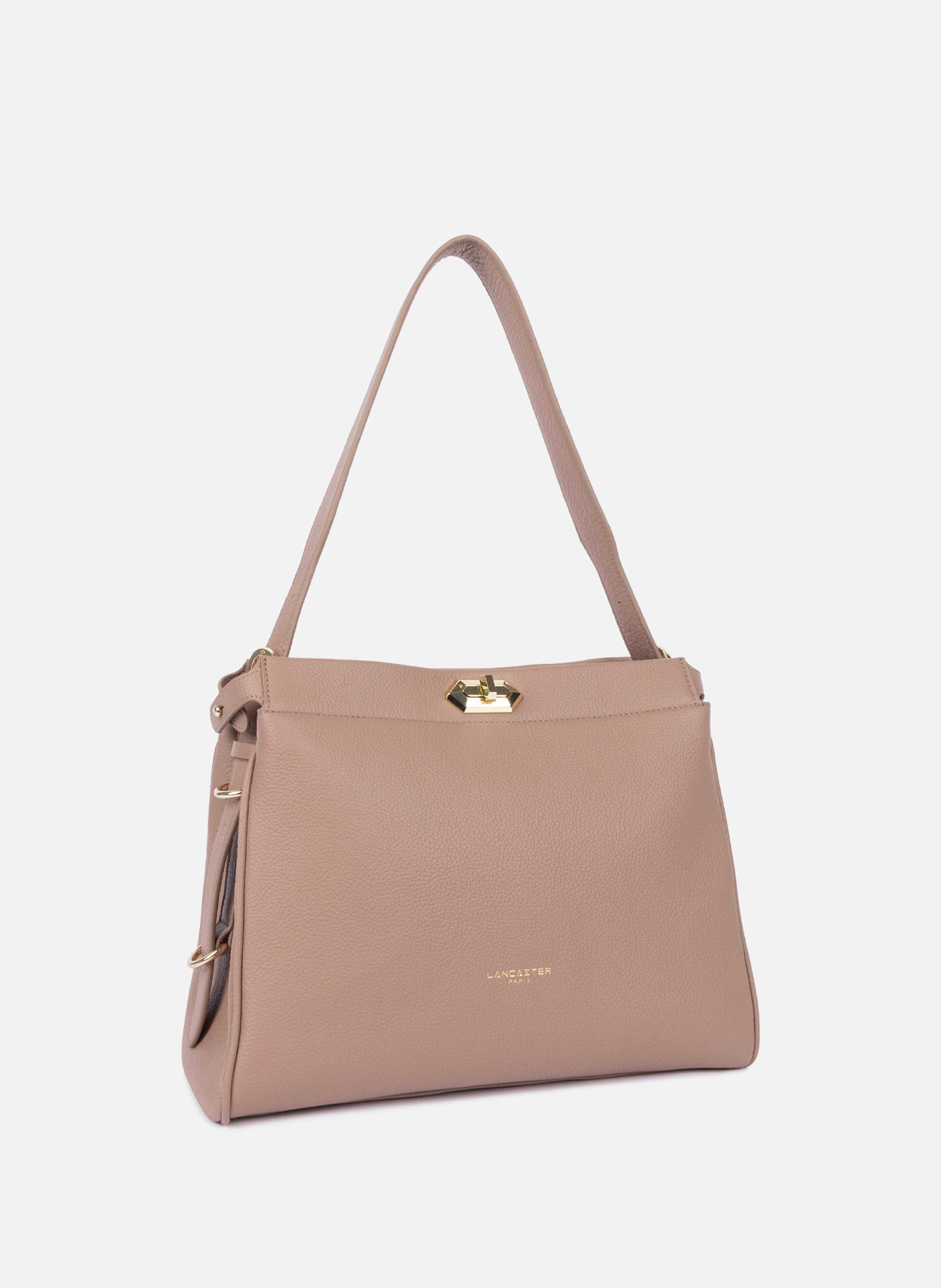 Large hobo bag - Mademoiselle ROMY Beige