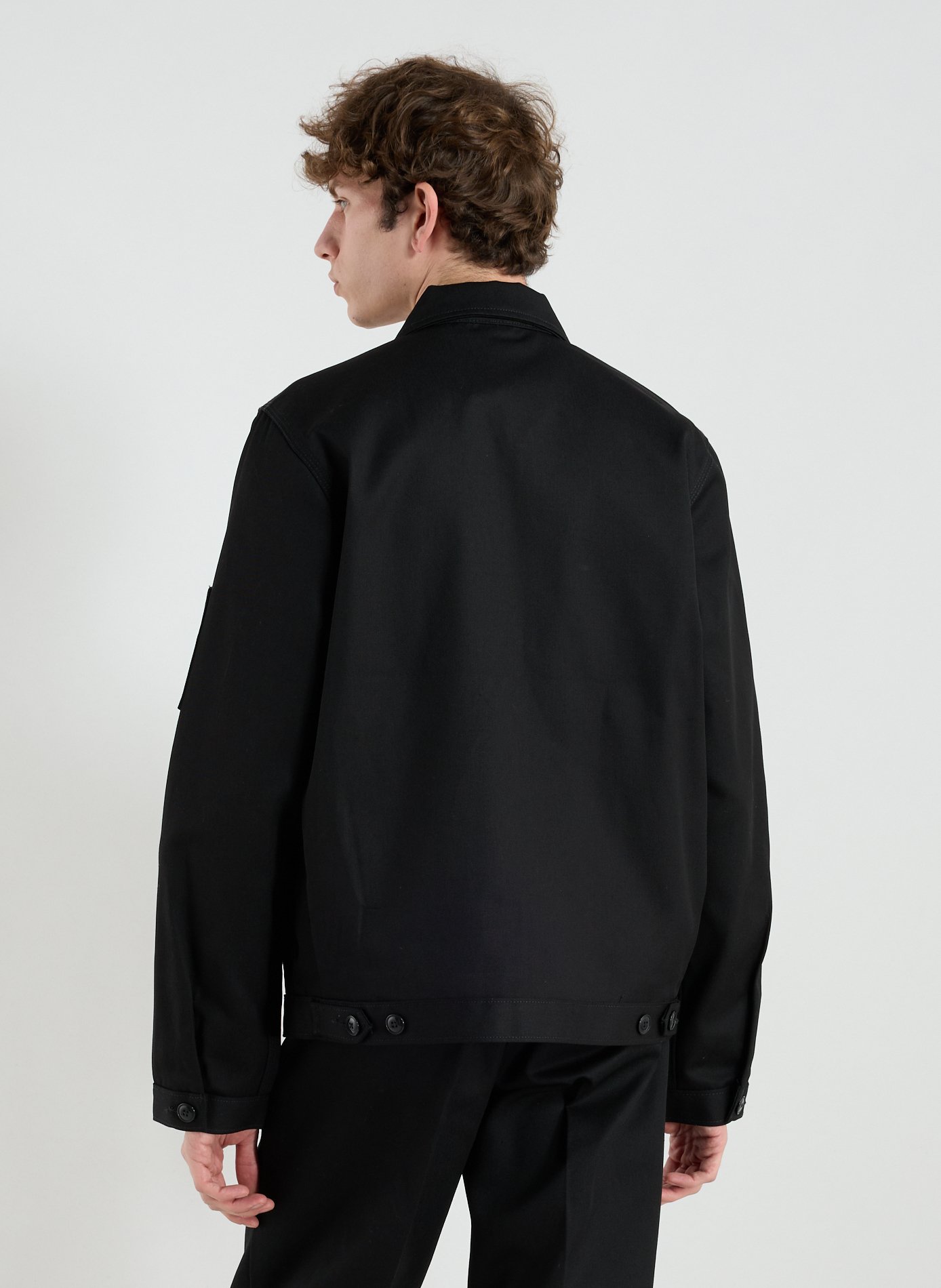 Straight jacket with classic collar DICKIES Black
