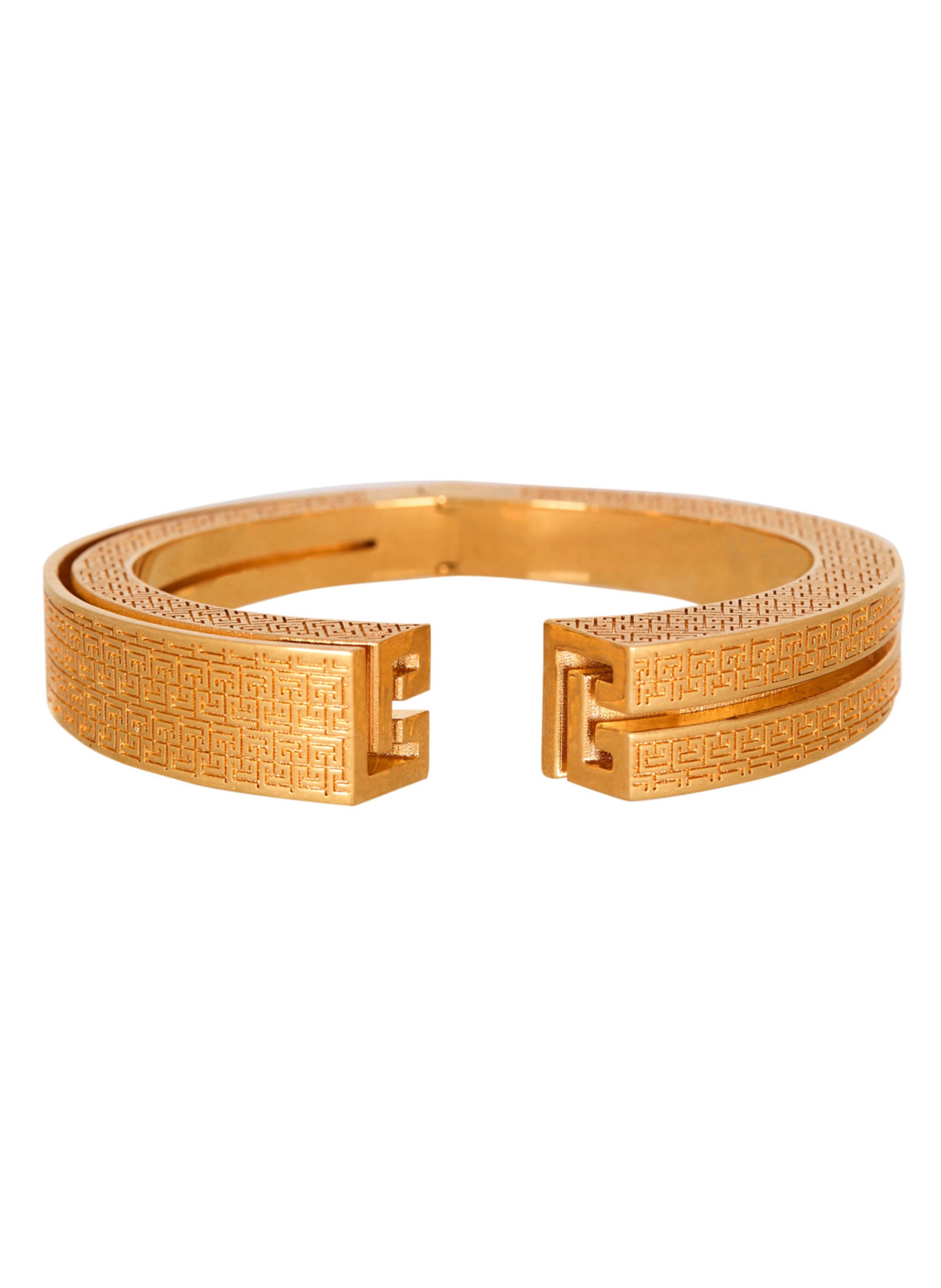 Bracelet jonc pb en 3d BALMAIN Doré