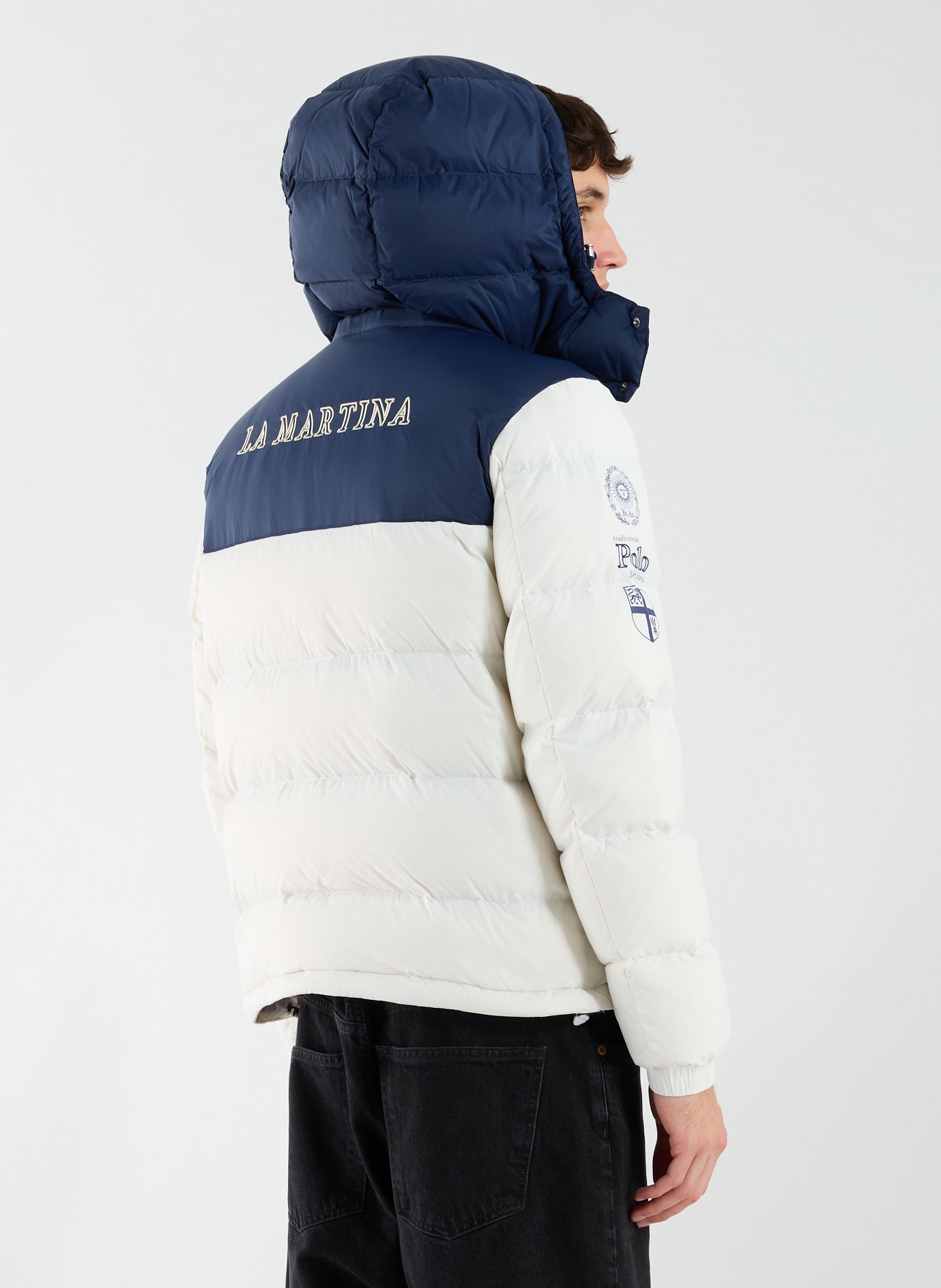 Reversible jacket with removable hood LA MARTINA Multicolour