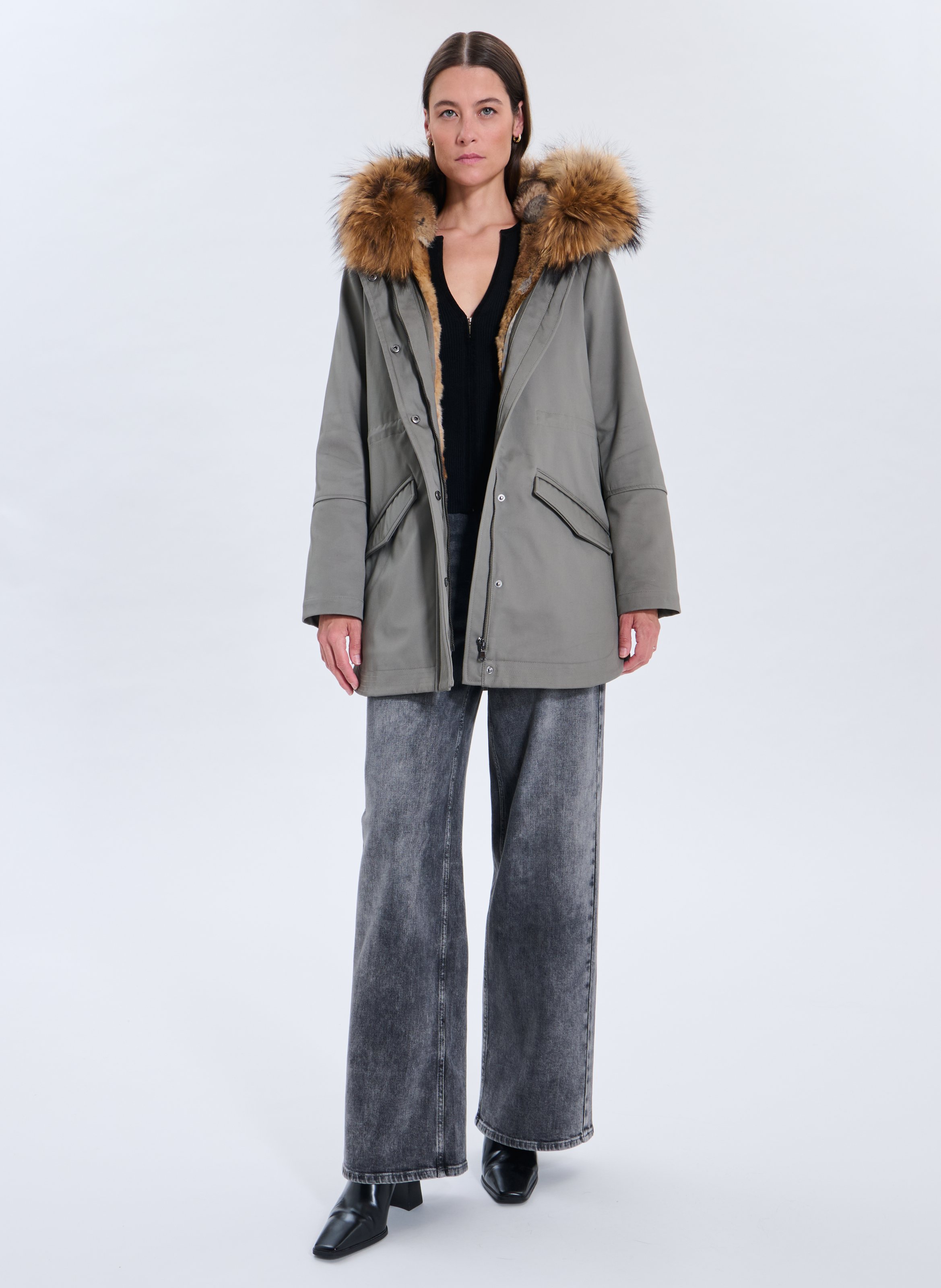 Parka  piria ZAPA Kaki