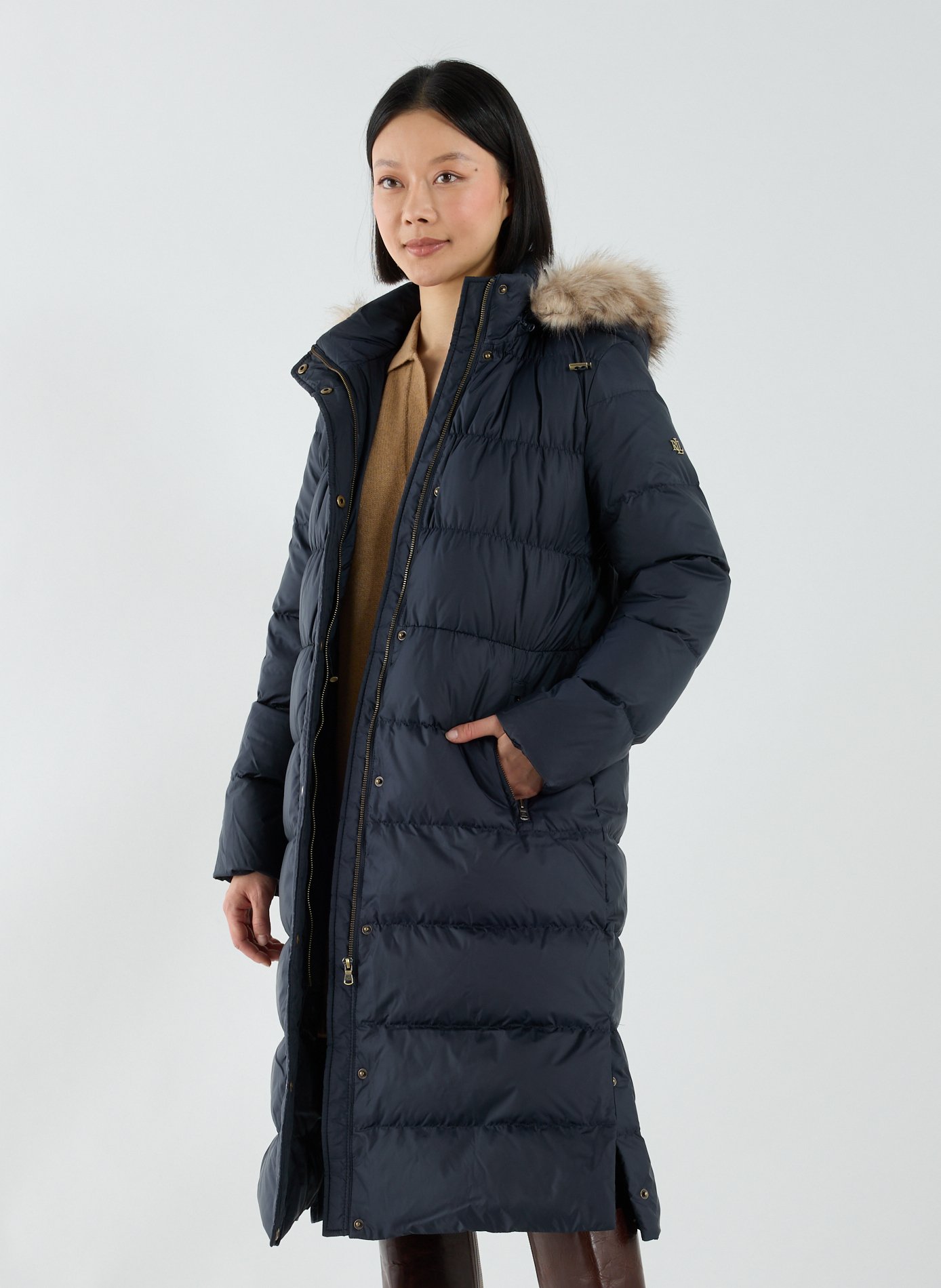 Manteau matelassé LAUREN Bleu