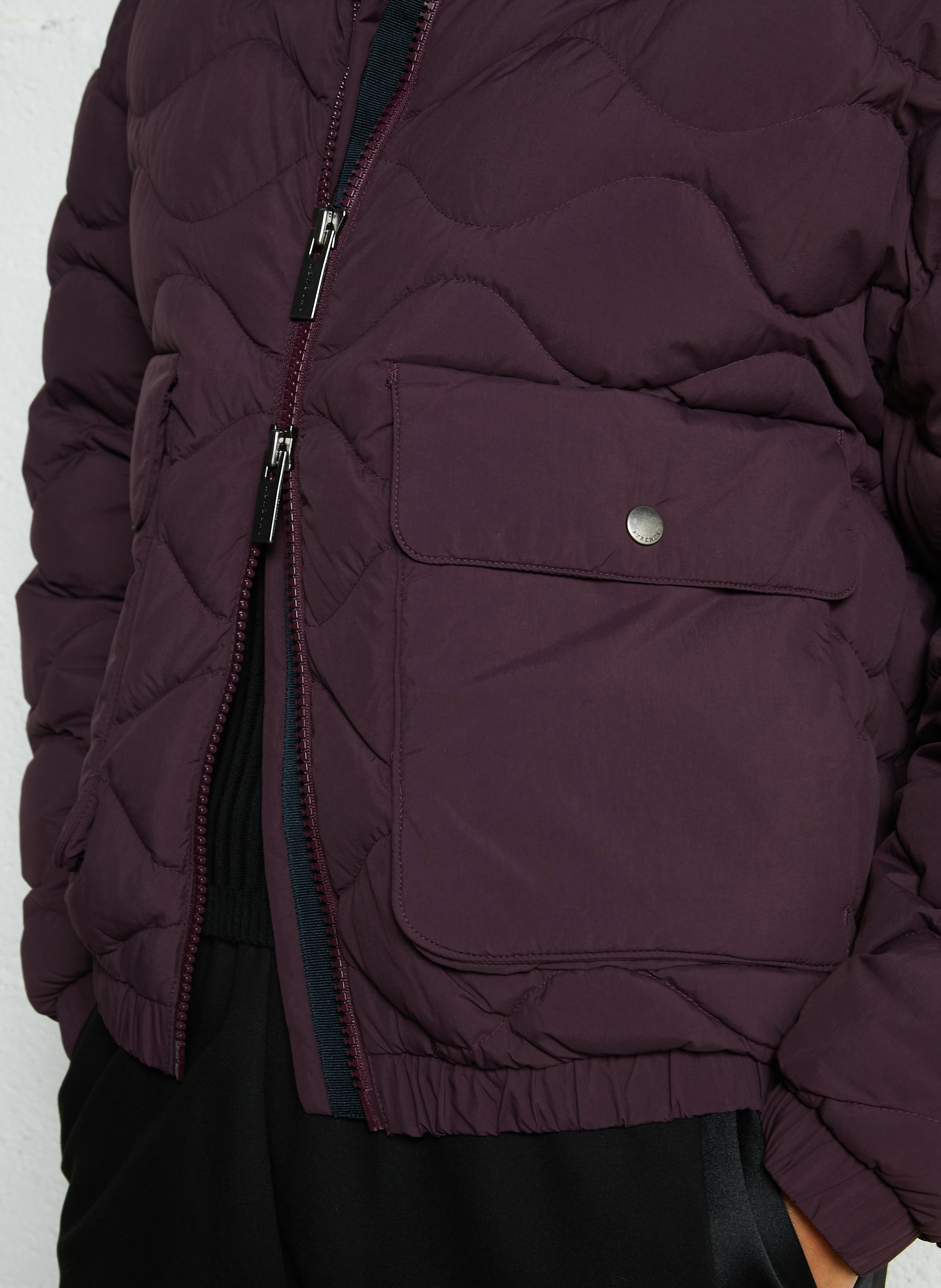 Doudoune ample matelassée unie enola PYRENEX Violet