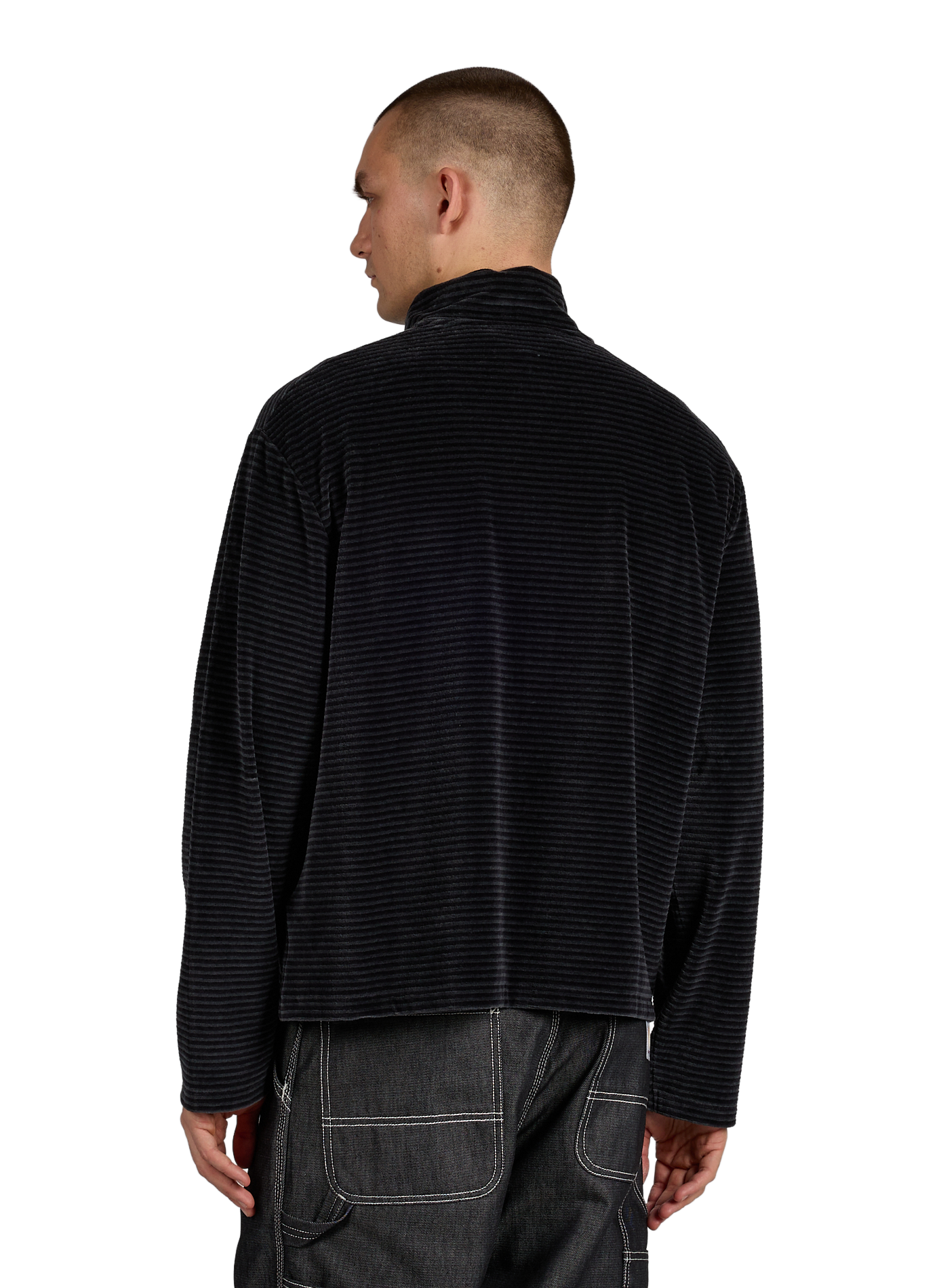 Phantom Velvet Vest OUR LEGACY Black