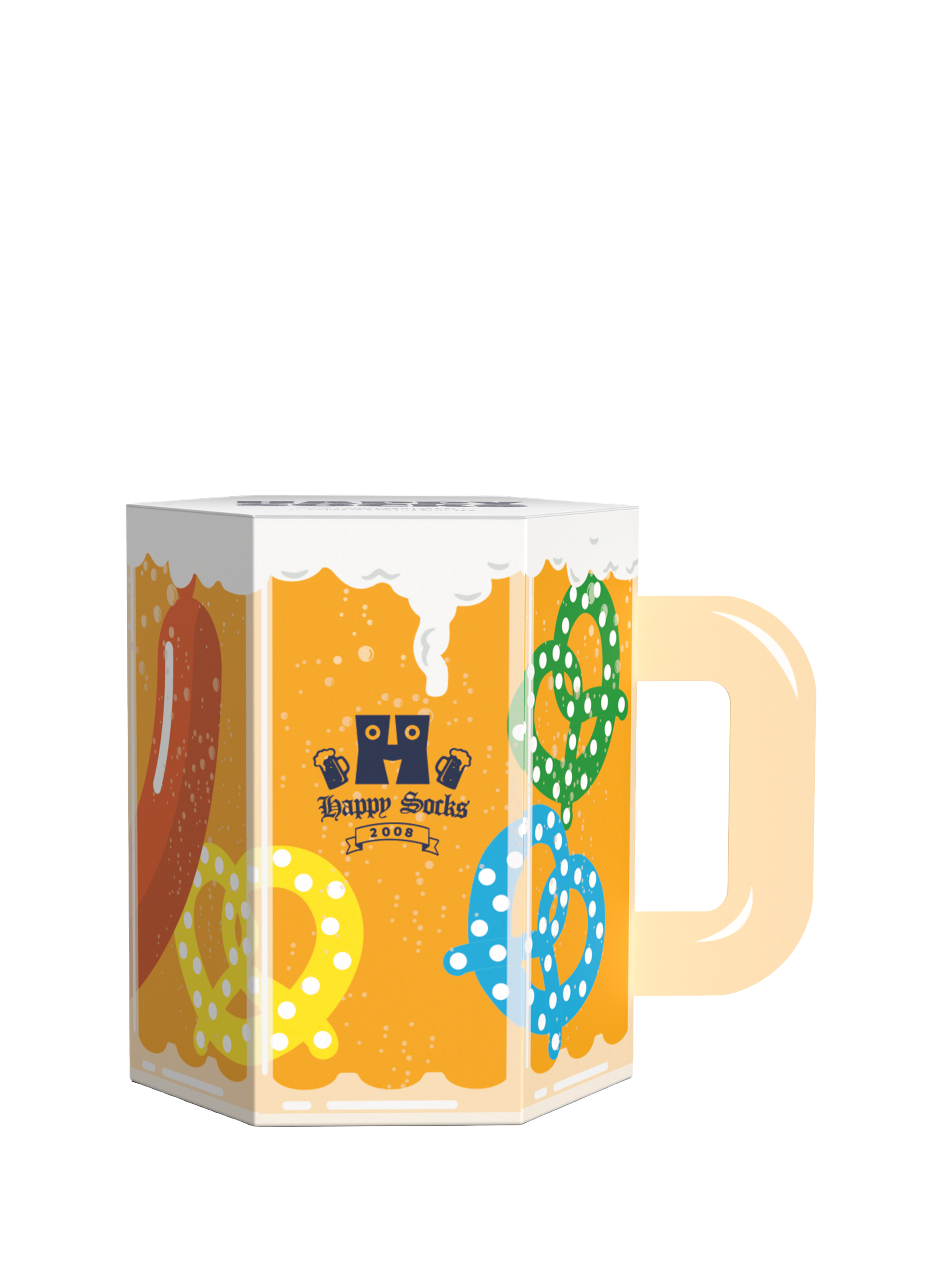 Lot de chaussettes à motif HAPPY SOCKS Multicolore