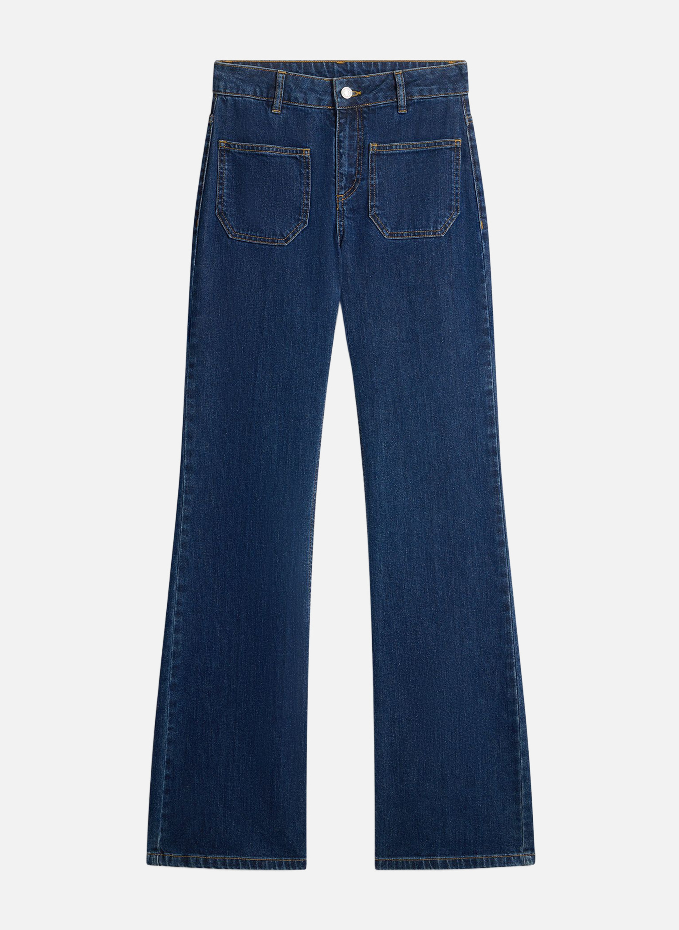 Jean Flare Dompay VANESSA BRUNO Bleu