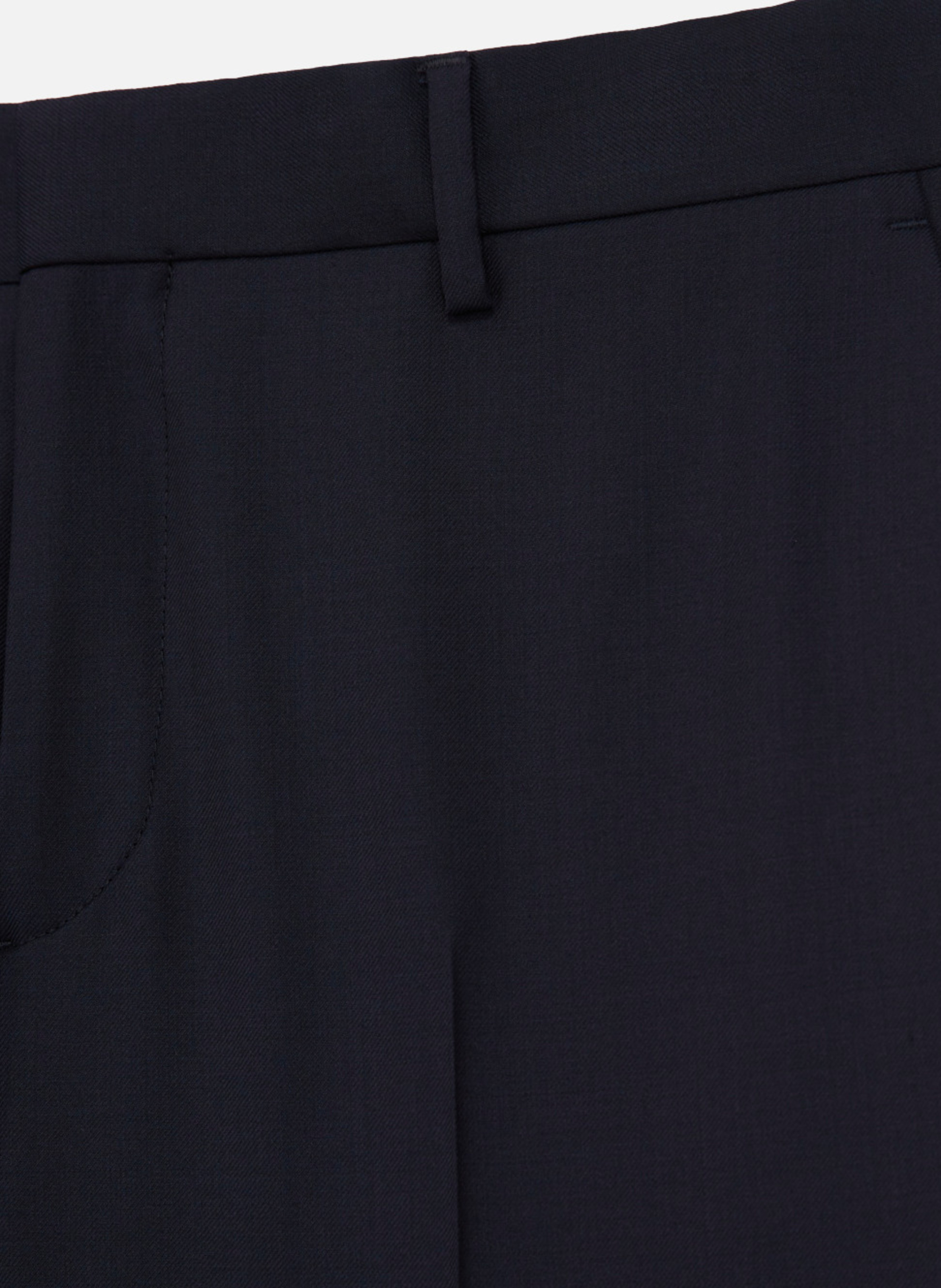 Pantalon de costume en laine coupe ajustée THE KOOPLES Bleu