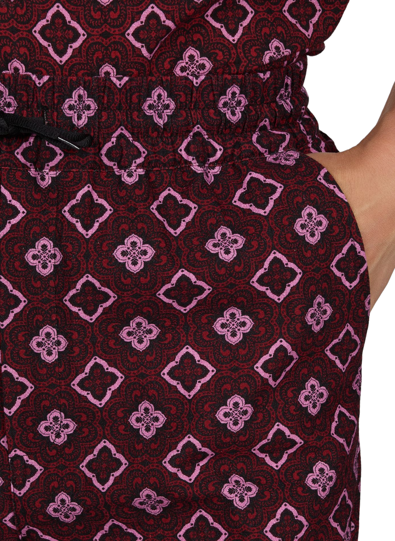 Short Harry Arabesque en coton LES DEUX Rouge