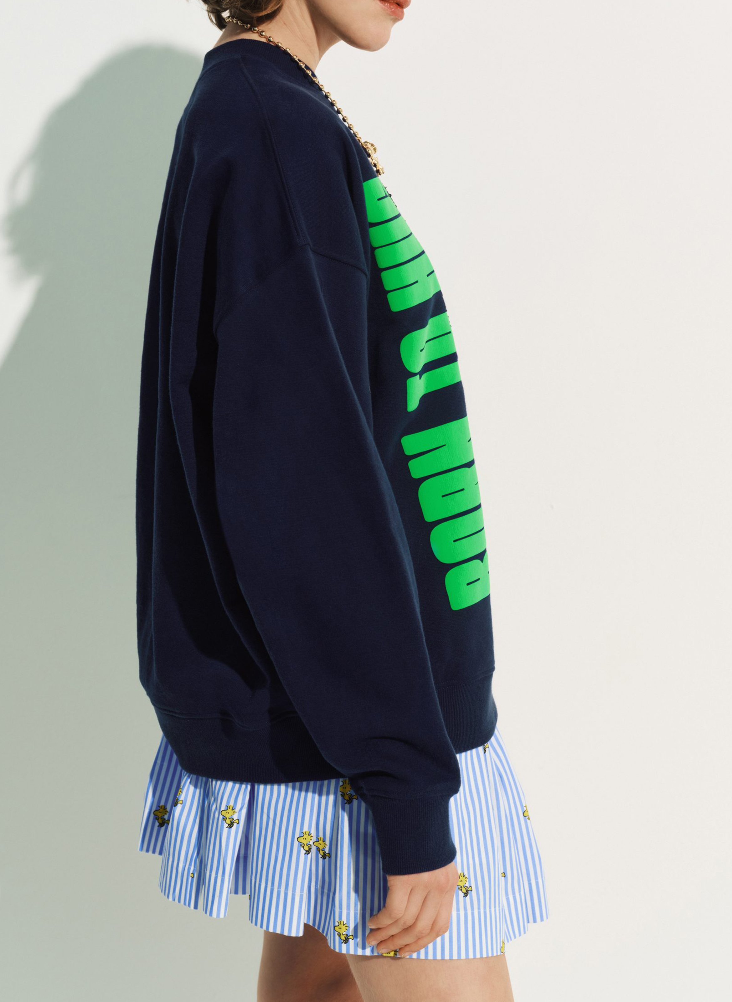 Sweat col rond en coton jumbrella ESSENTIEL ANTWERP Bleu