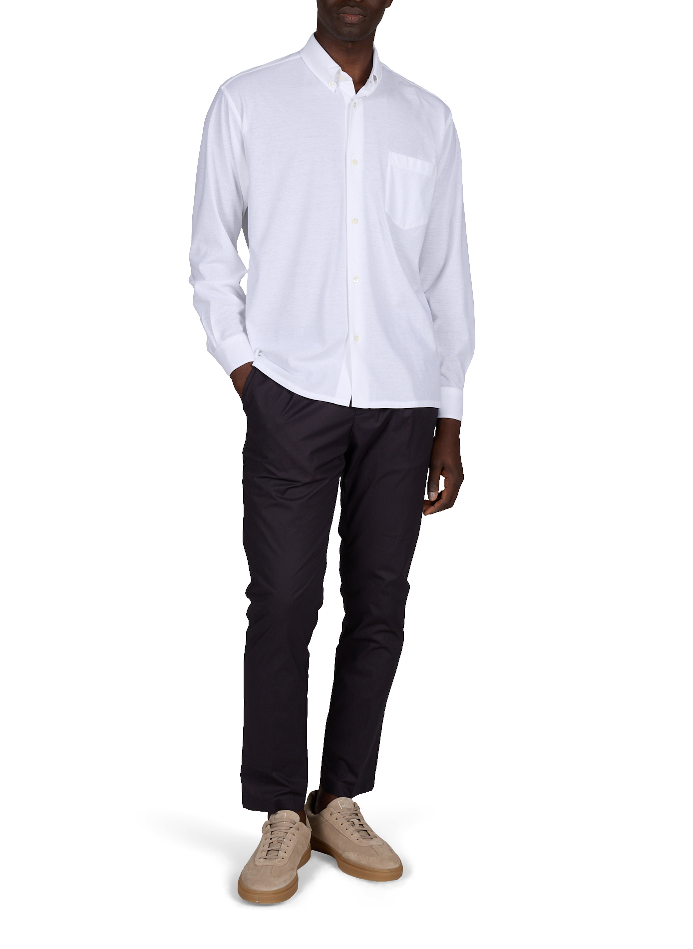 Baskets Baltmoore en peau de veau GEOX Beige