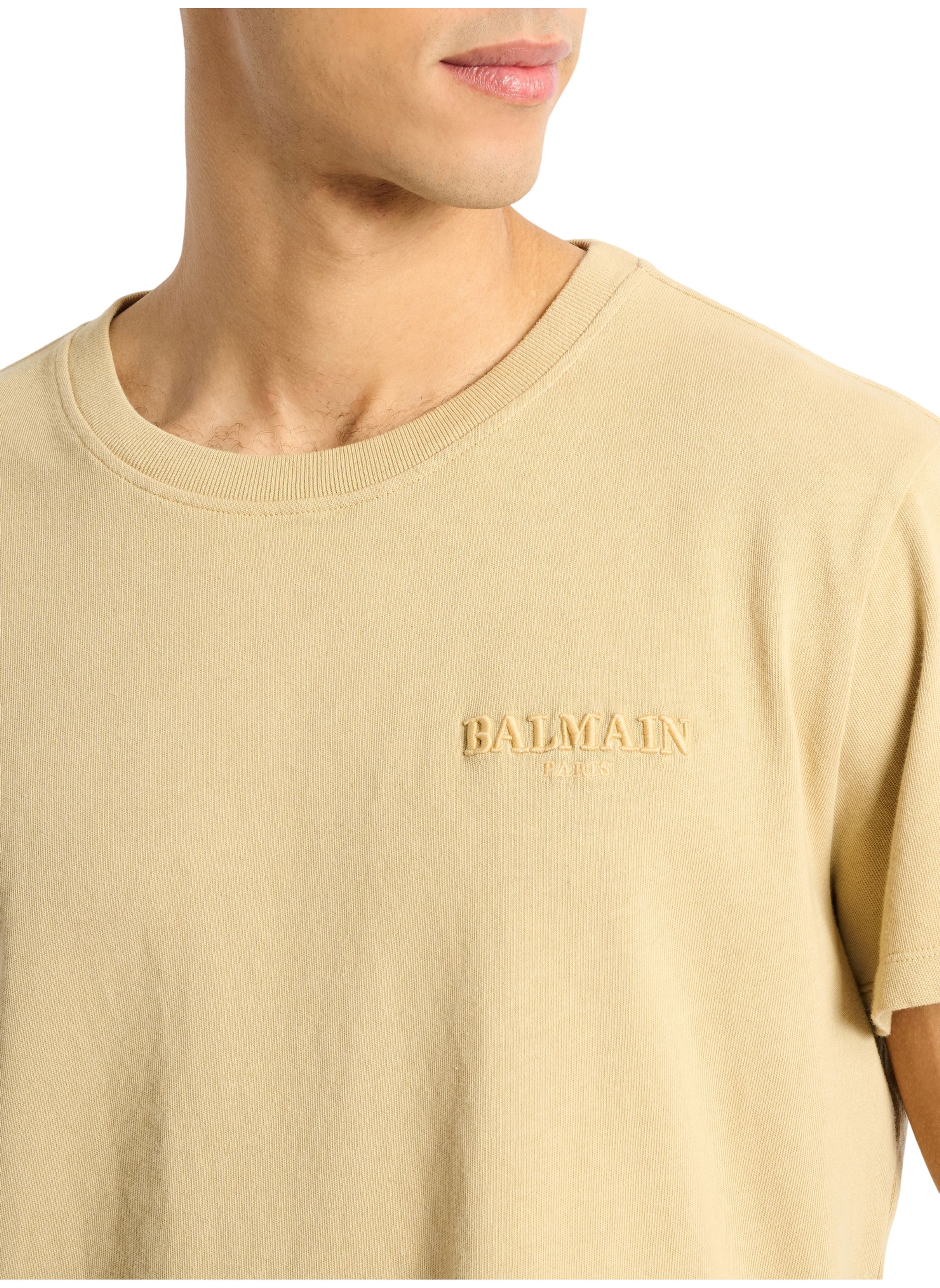 T-shirt balmain vintage brodé BALMAIN Beige