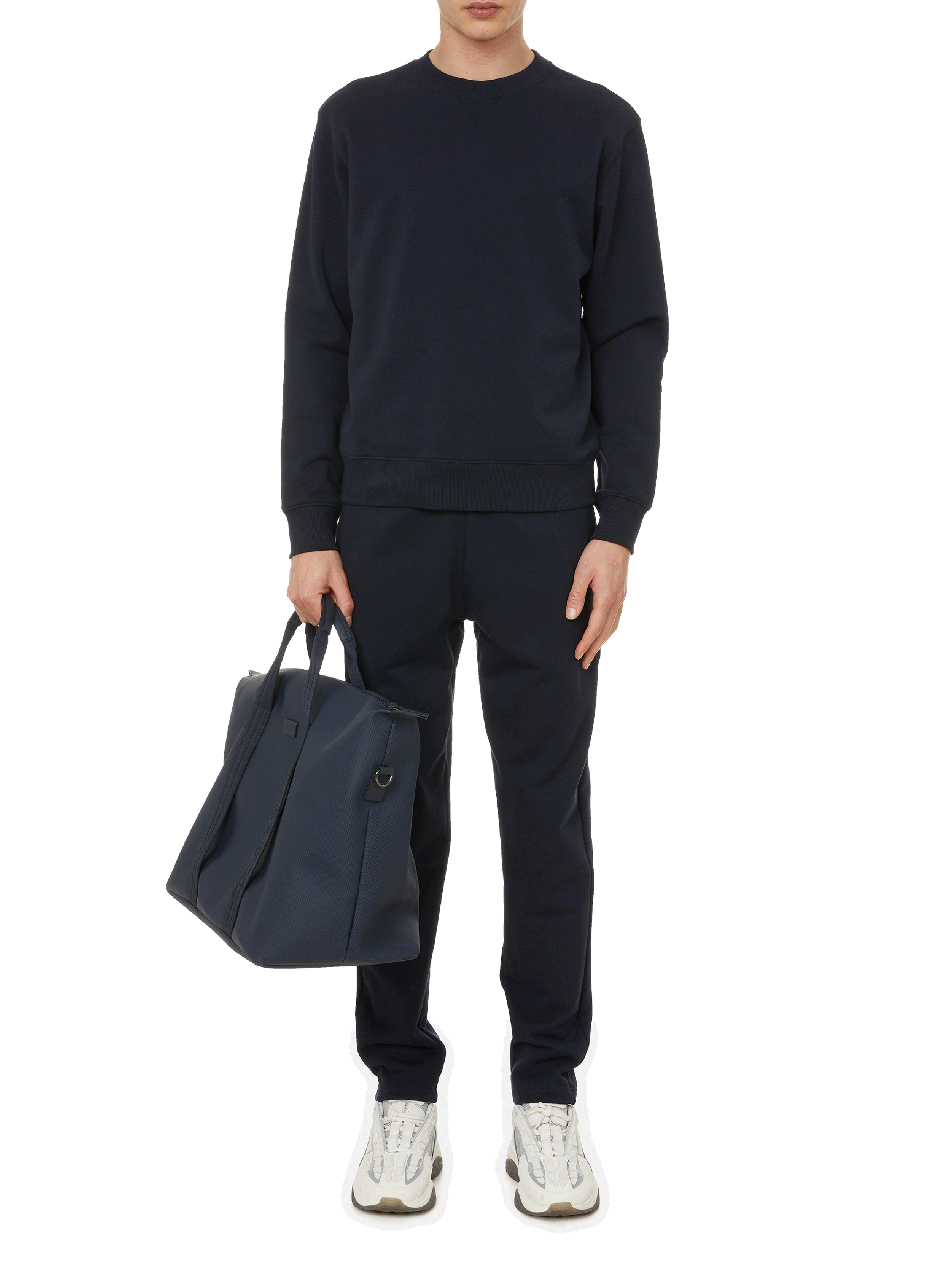 Organic cotton sweatshirt AU PRINTEMPS PARIS Blue