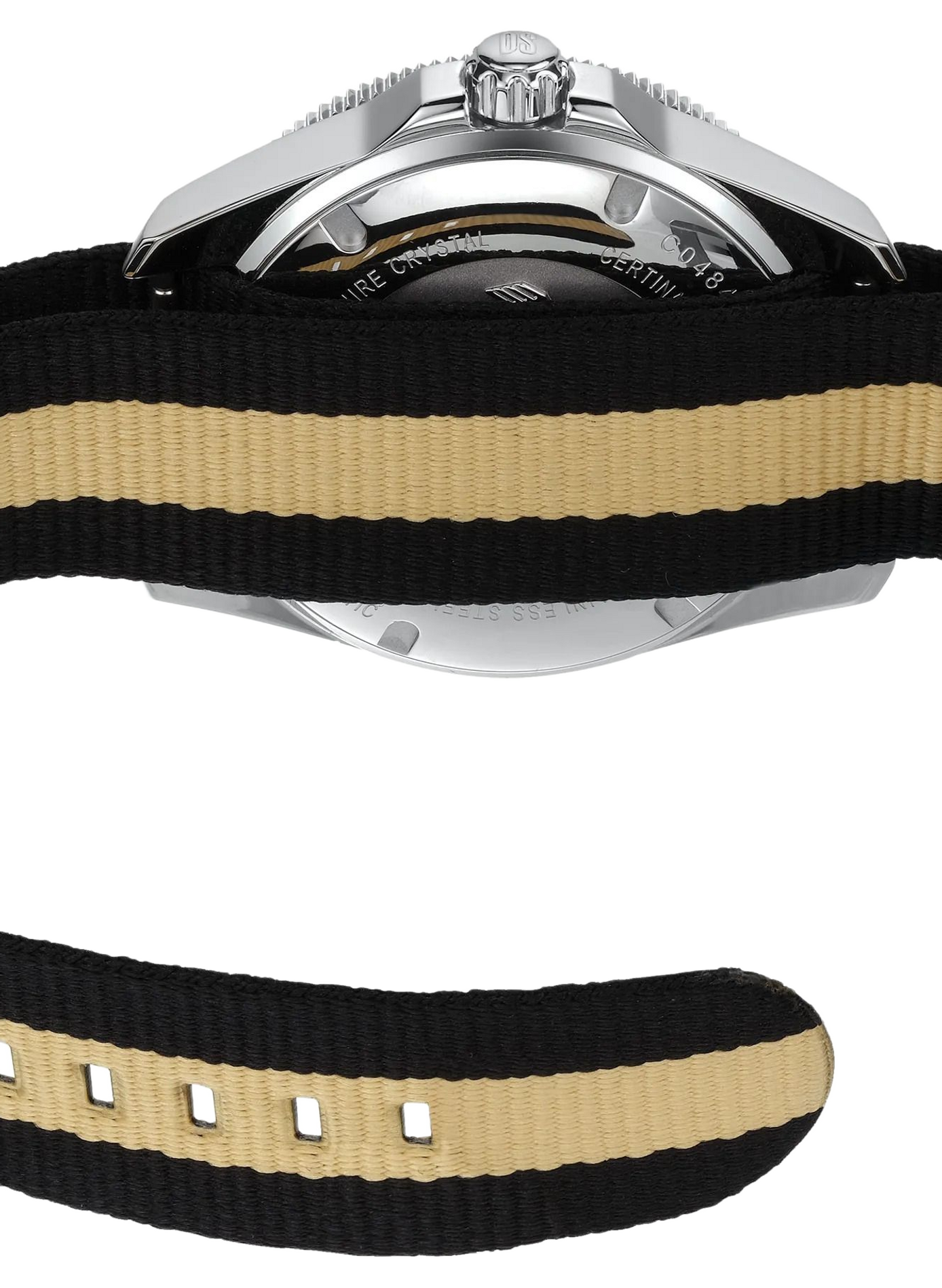 Montre automatique DS ACTION DIVER en nylon CERTINA Noir