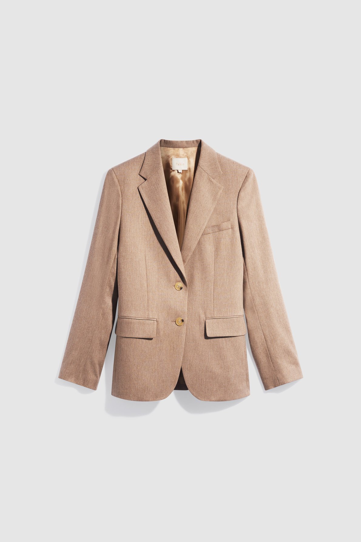 Blazer en flanelle - jean PABLO Beige