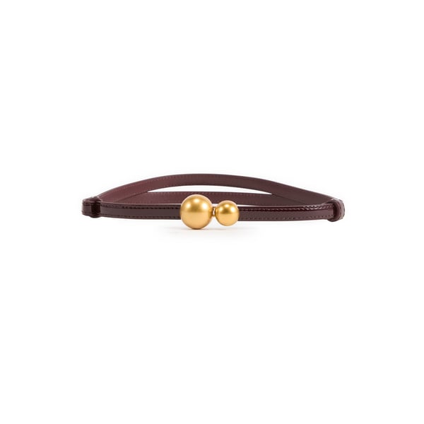 Ceinture Amini en cuir vernis Ceinture Amini en cuir vernis