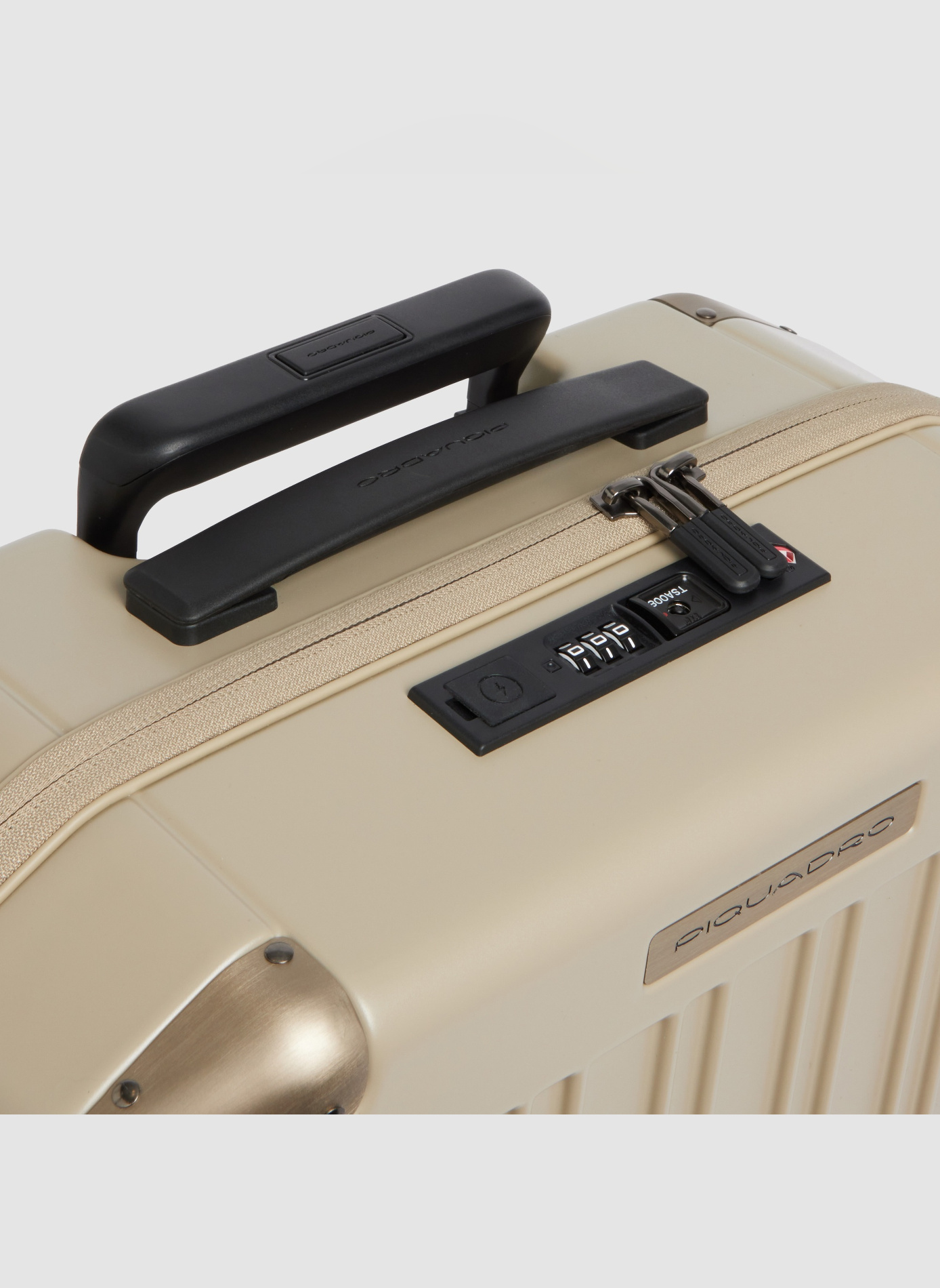 Valise cabine à 4 roues PIQUADRO Beige