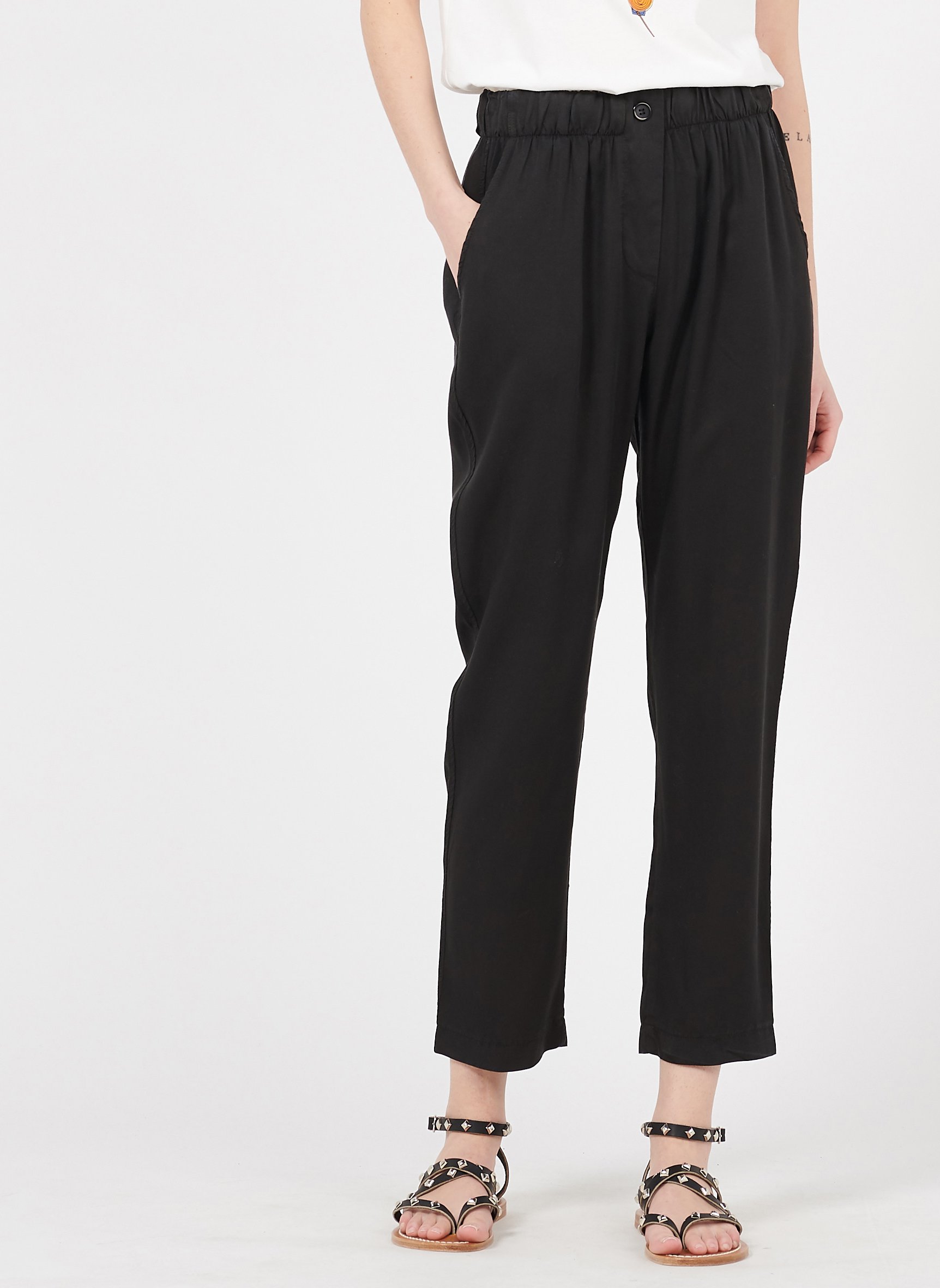 Rechte 7/8-broek LA FEE MARABOUTEE Zwart