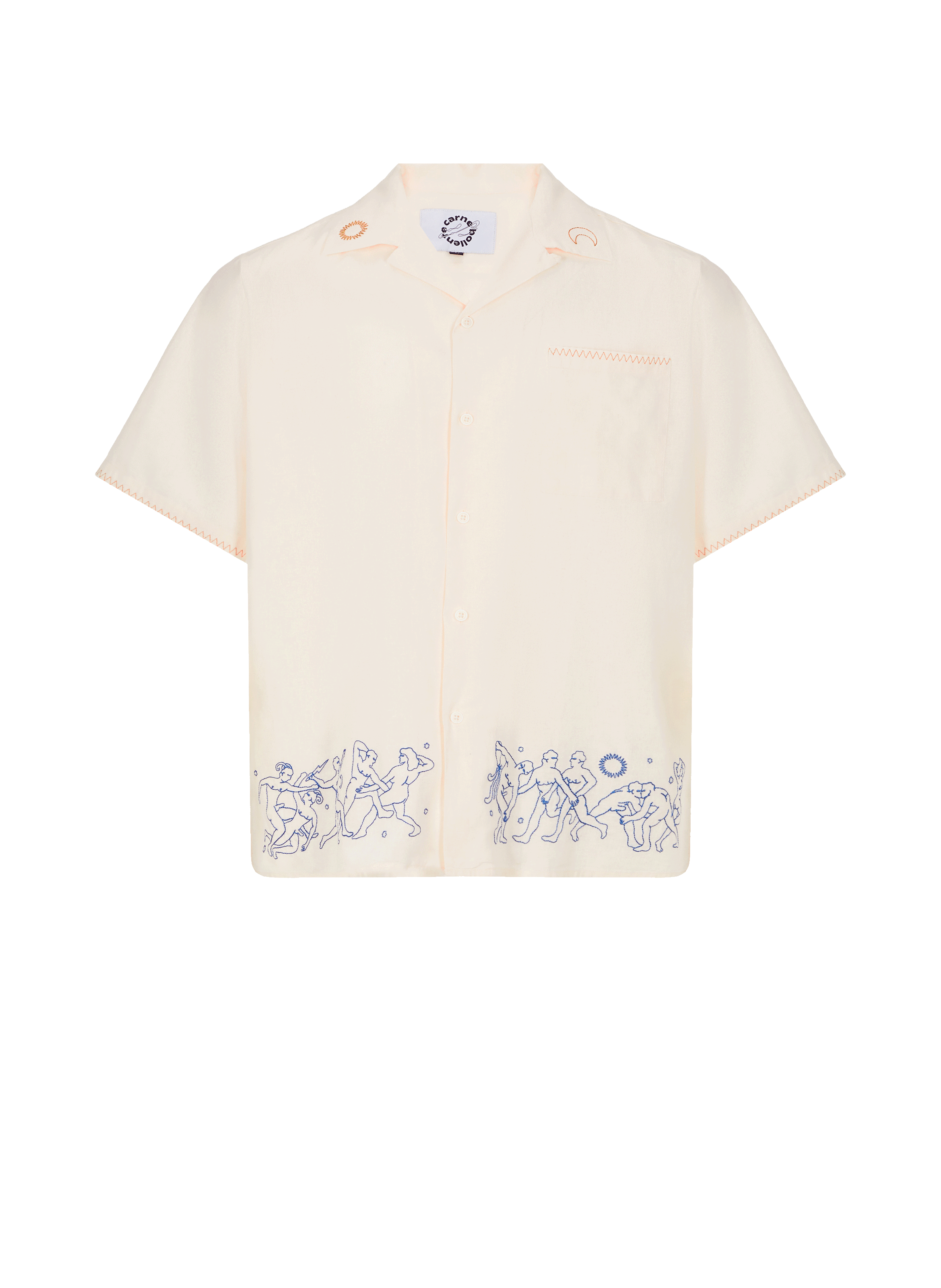 Chemise Shades Summer Orgy en lin et coton