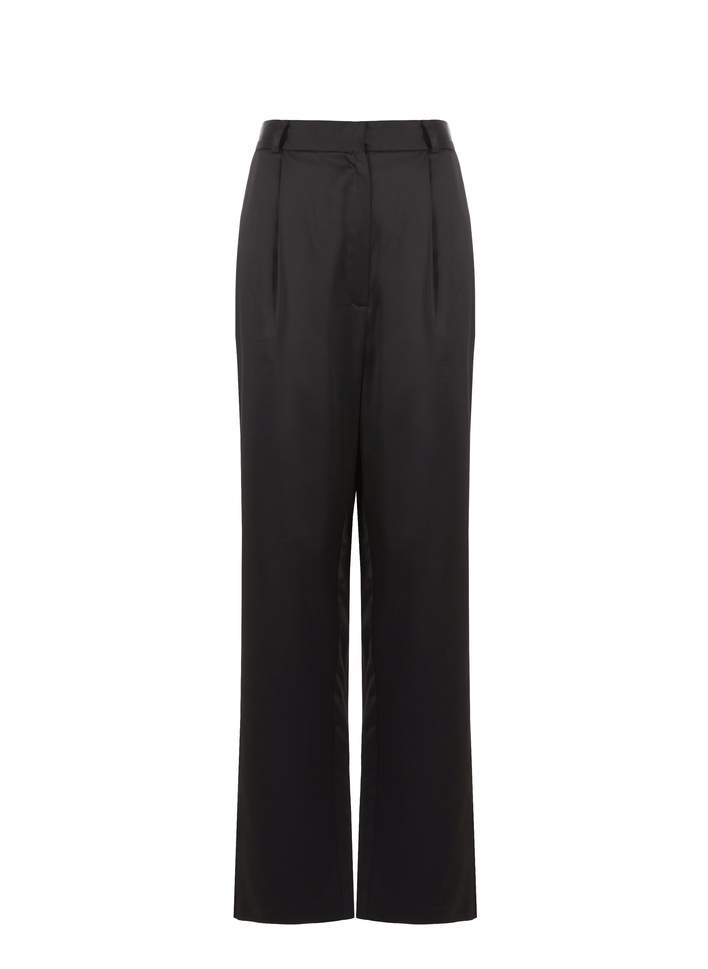 SAISON 1865 Pantalon tailleur effet satiné Noir