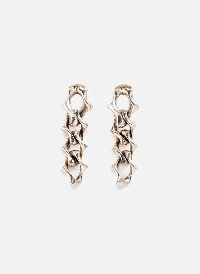 EMANUELE BICOCCHI silver chain earrings