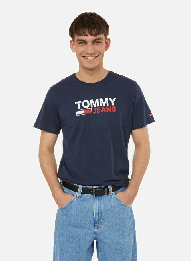 TOMMY HILFIGER Baumwoll-Logo-T-Shirt