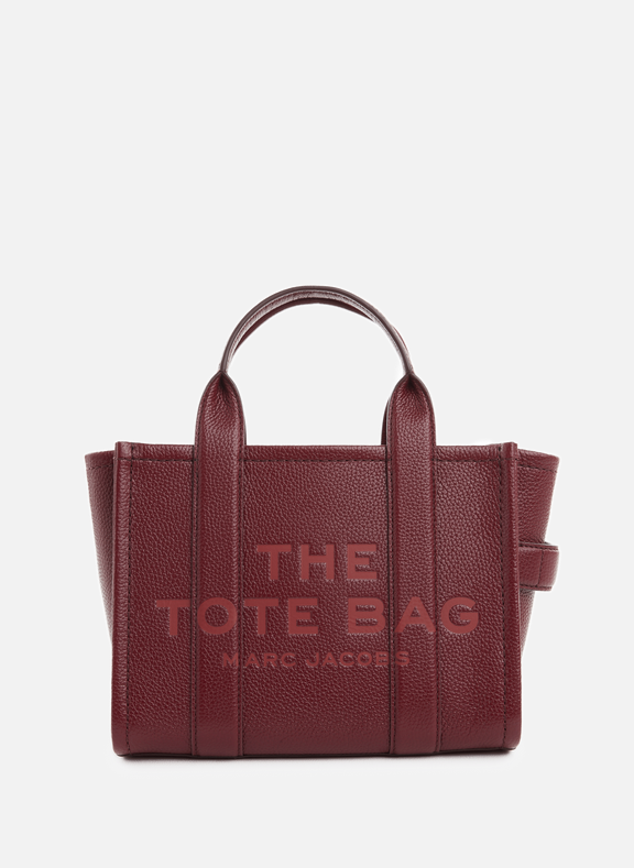 MARC JACOBS Mini sac The Tote Bag en cuir Rouge