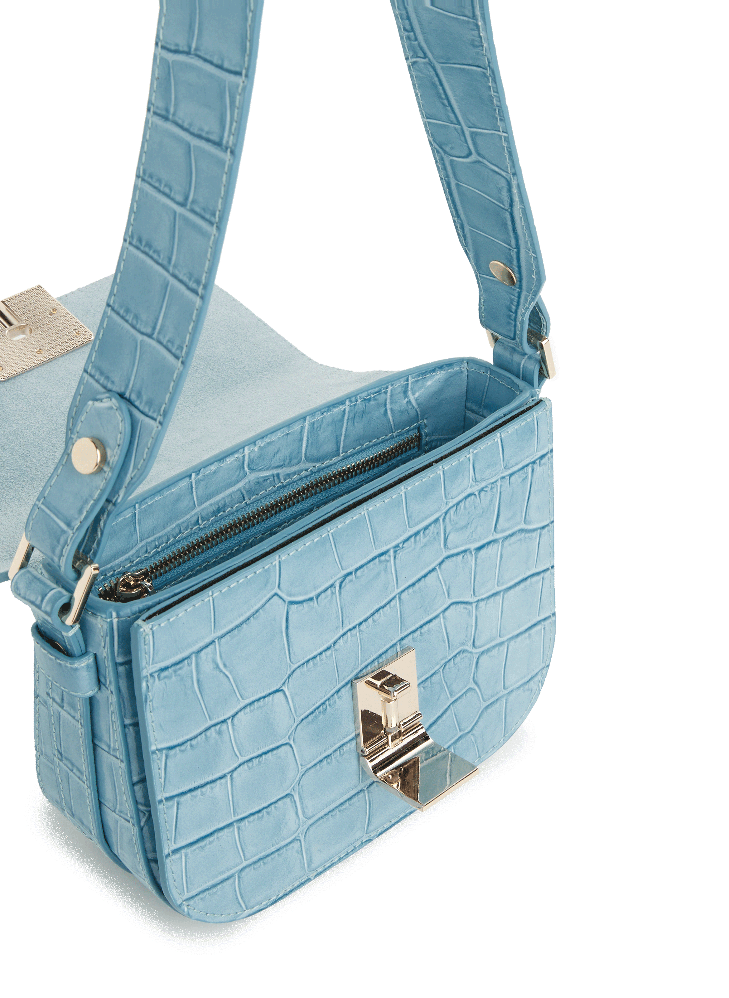 Sac Dori en cuir SAISON 1865 Bleu