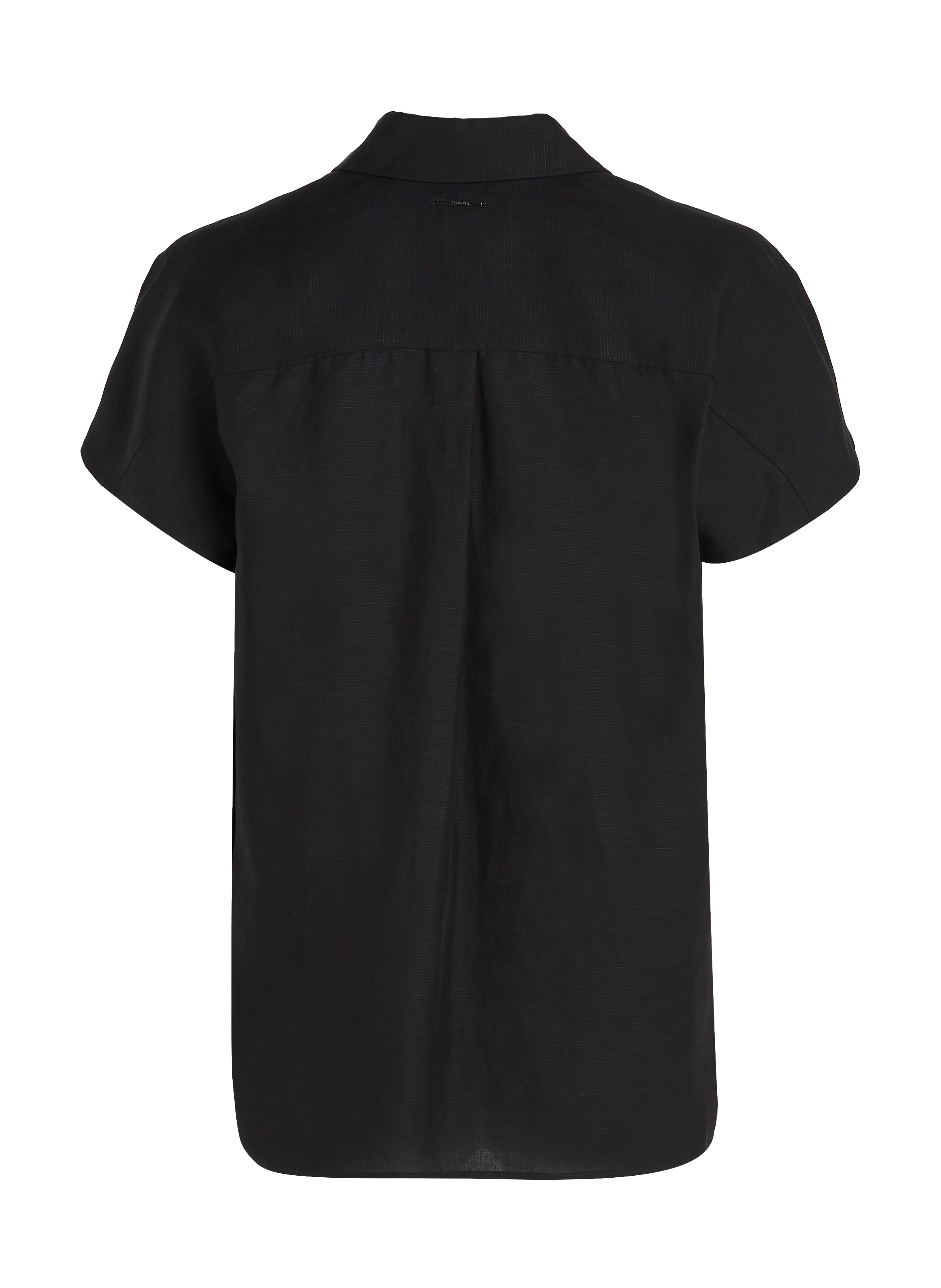 Linen-blend shirt CALVIN KLEIN Black