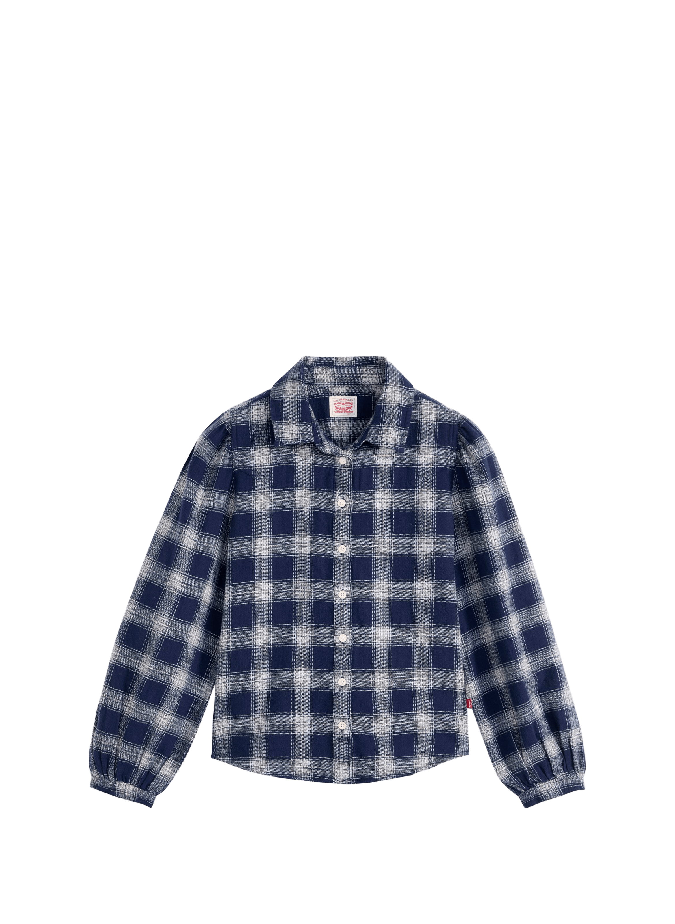 Chemise à carreaux en coton LEVI&#039;S Bleu