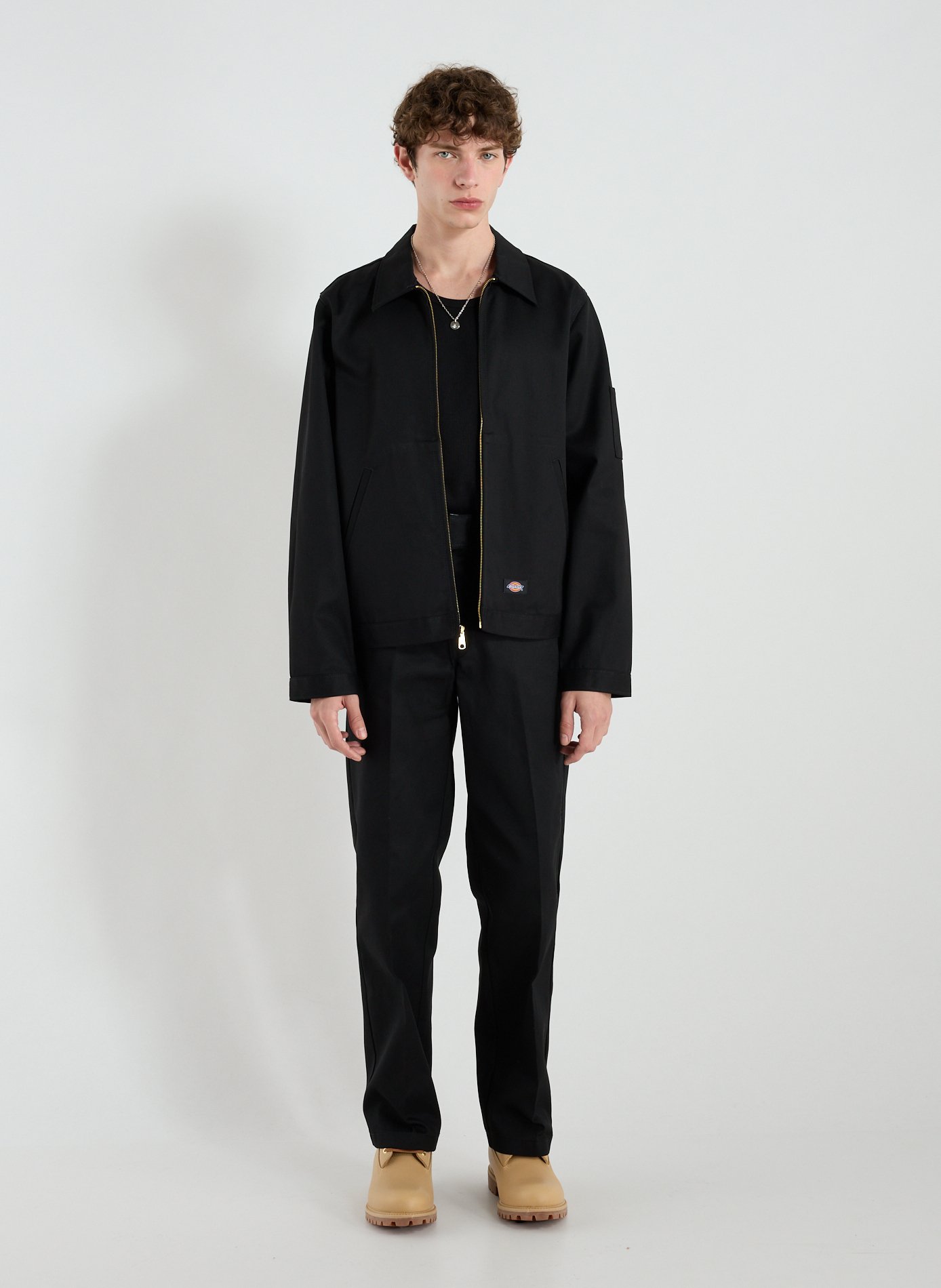 Straight jacket with classic collar DICKIES Black