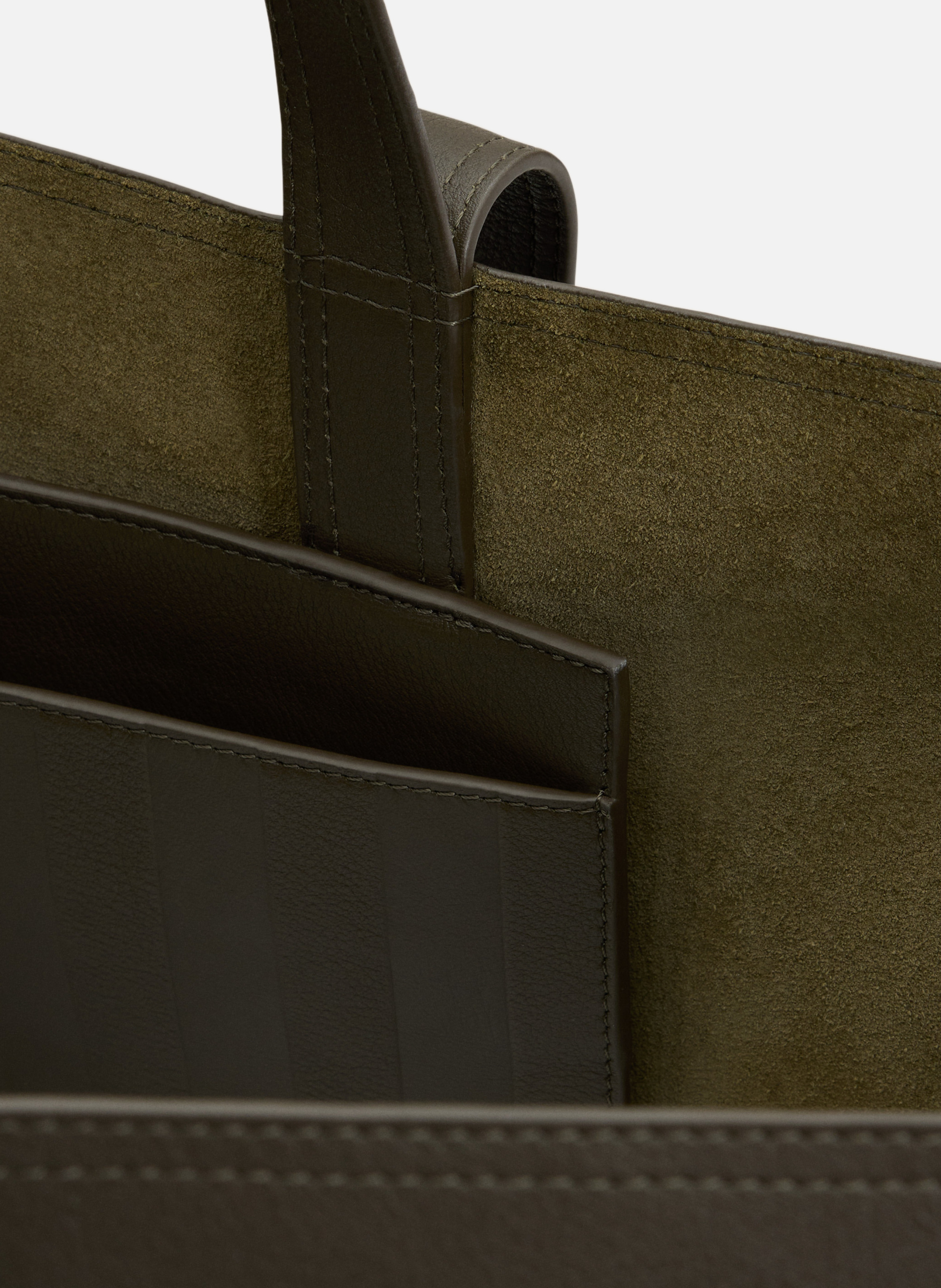 Maxi cabas midi unisexe AMI PARIS Vert