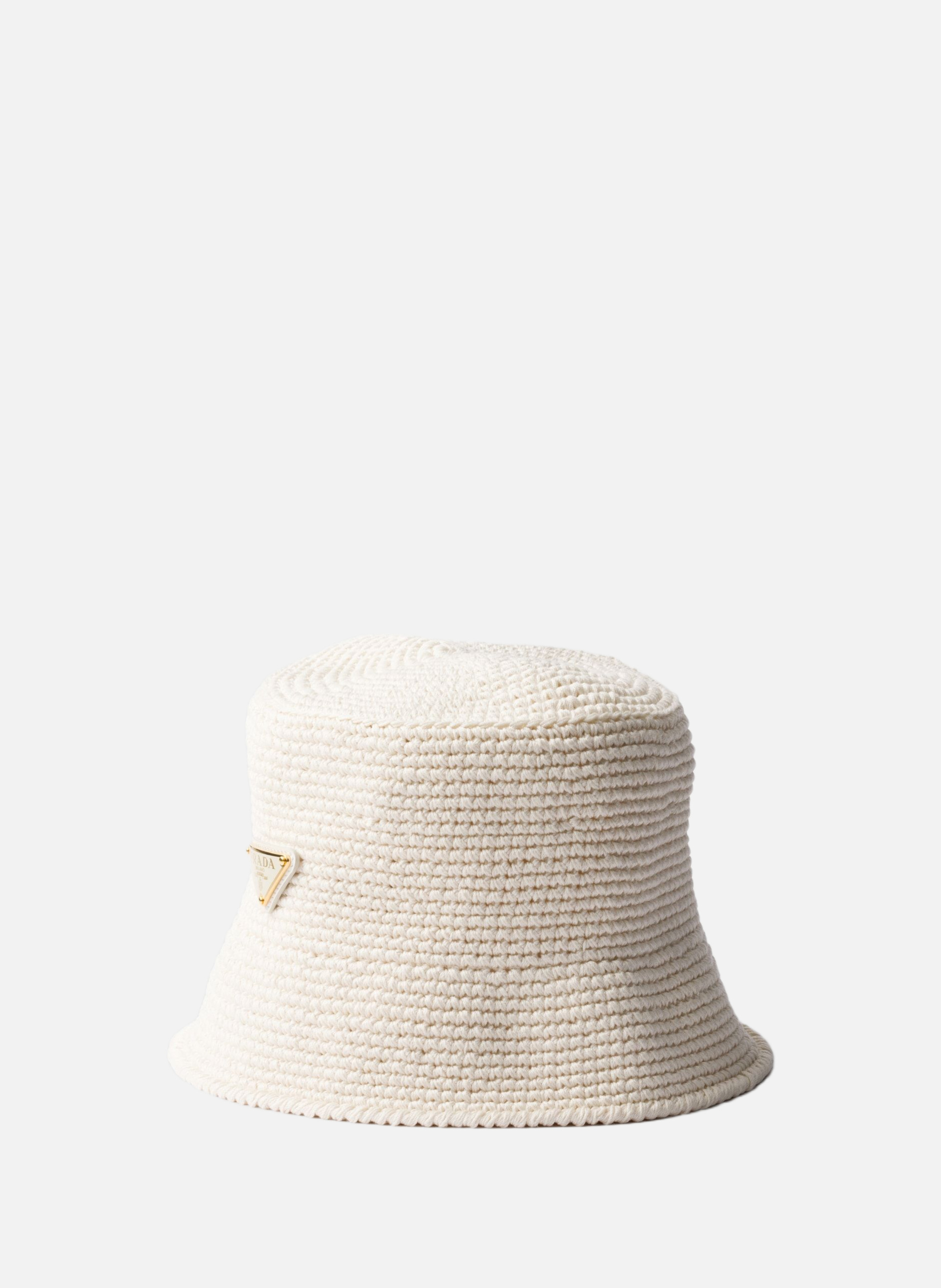 Bob en crochet PRADA Beige