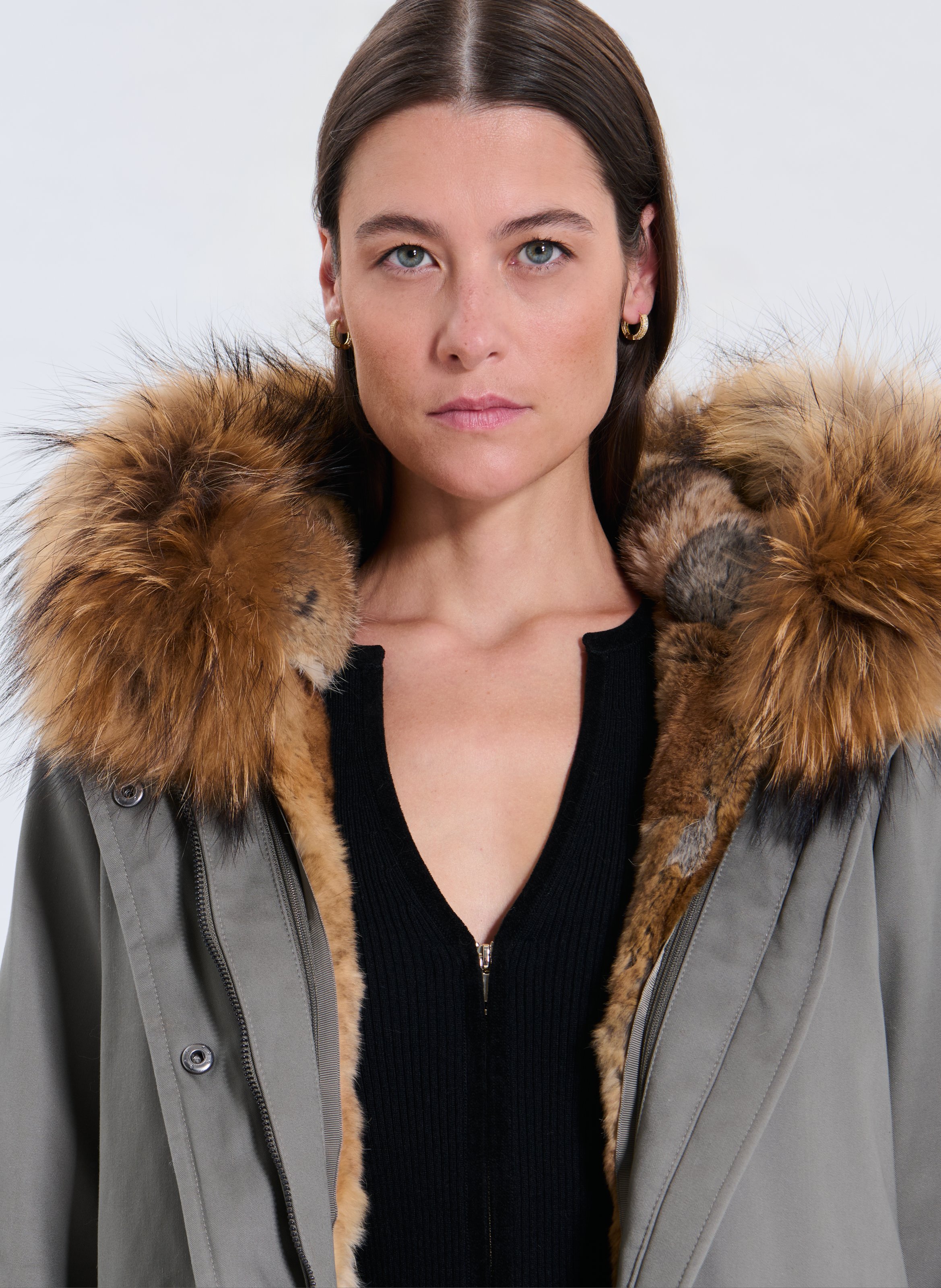 Parka  piria ZAPA Kaki