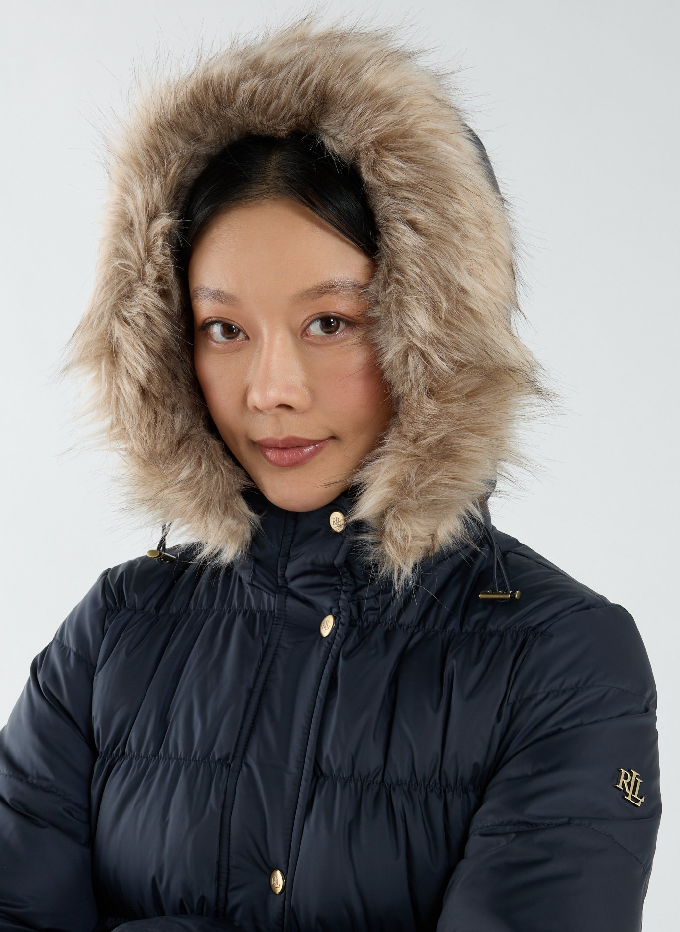 Manteau matelassé LAUREN Bleu