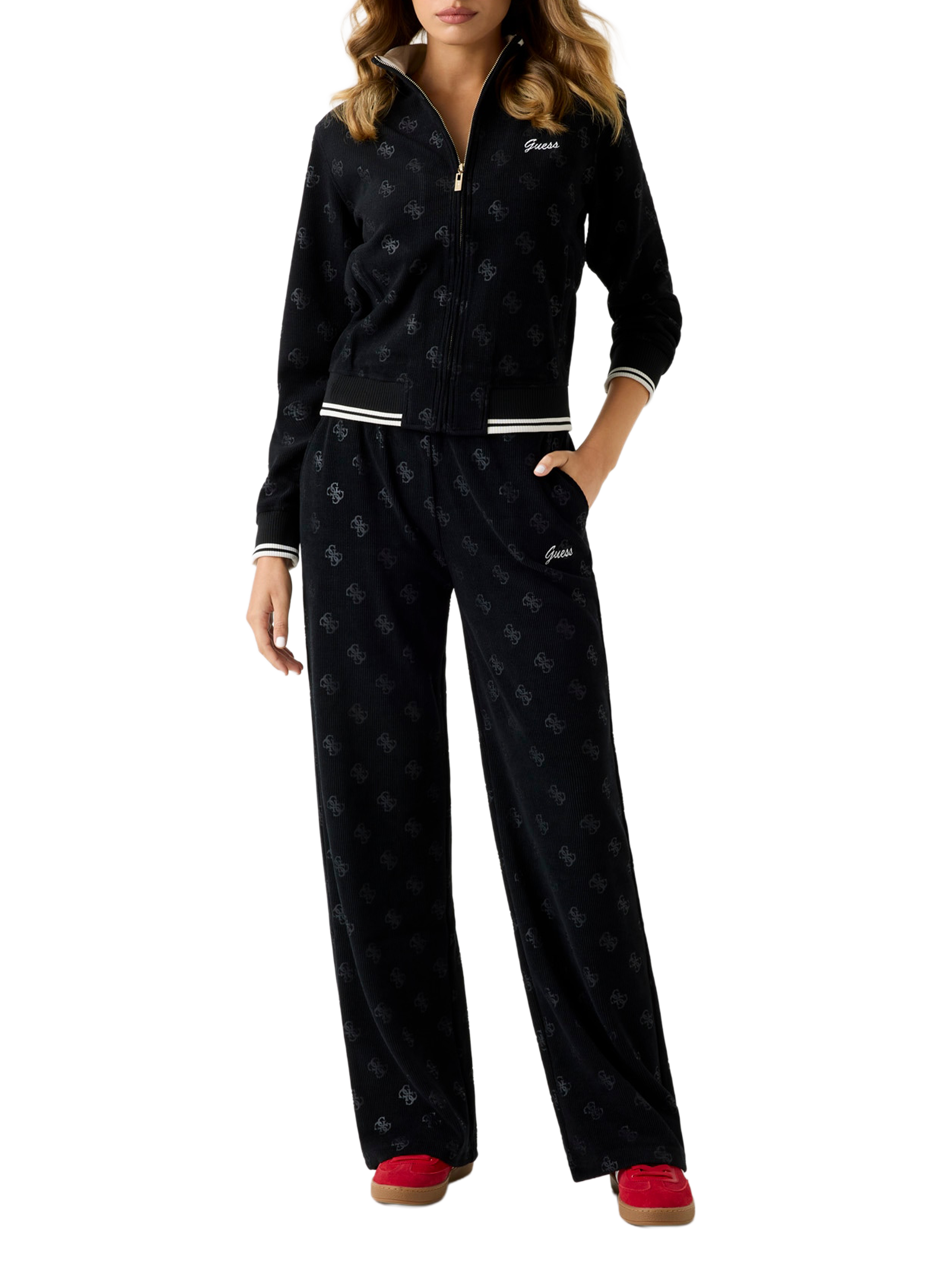 Pantalon de jogging Paulina GUESS Noir