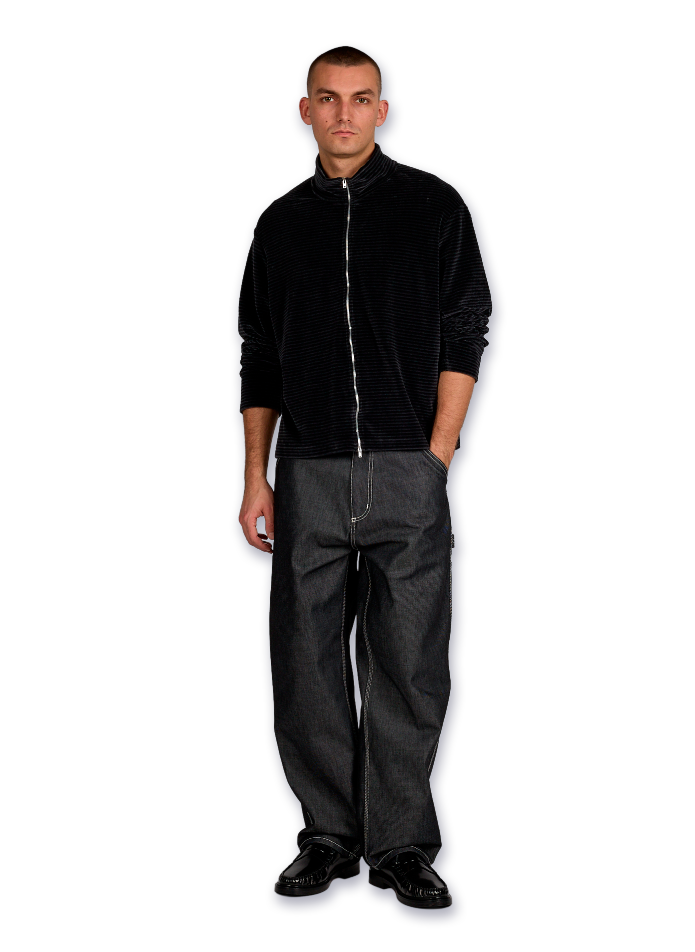 Phantom Velvet Vest OUR LEGACY Black