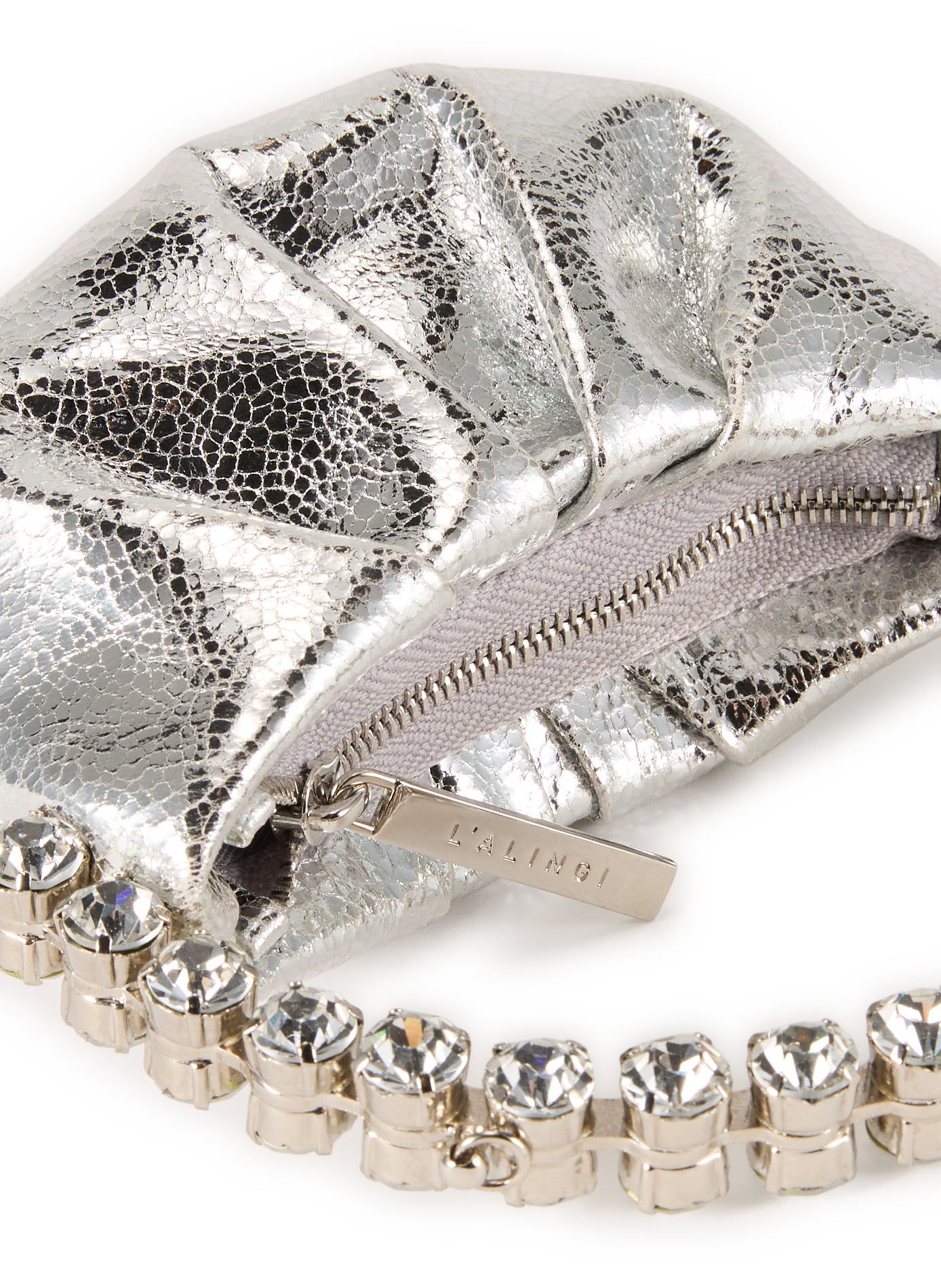 Taliya Eternity micro handbag L'ALINGI Silver