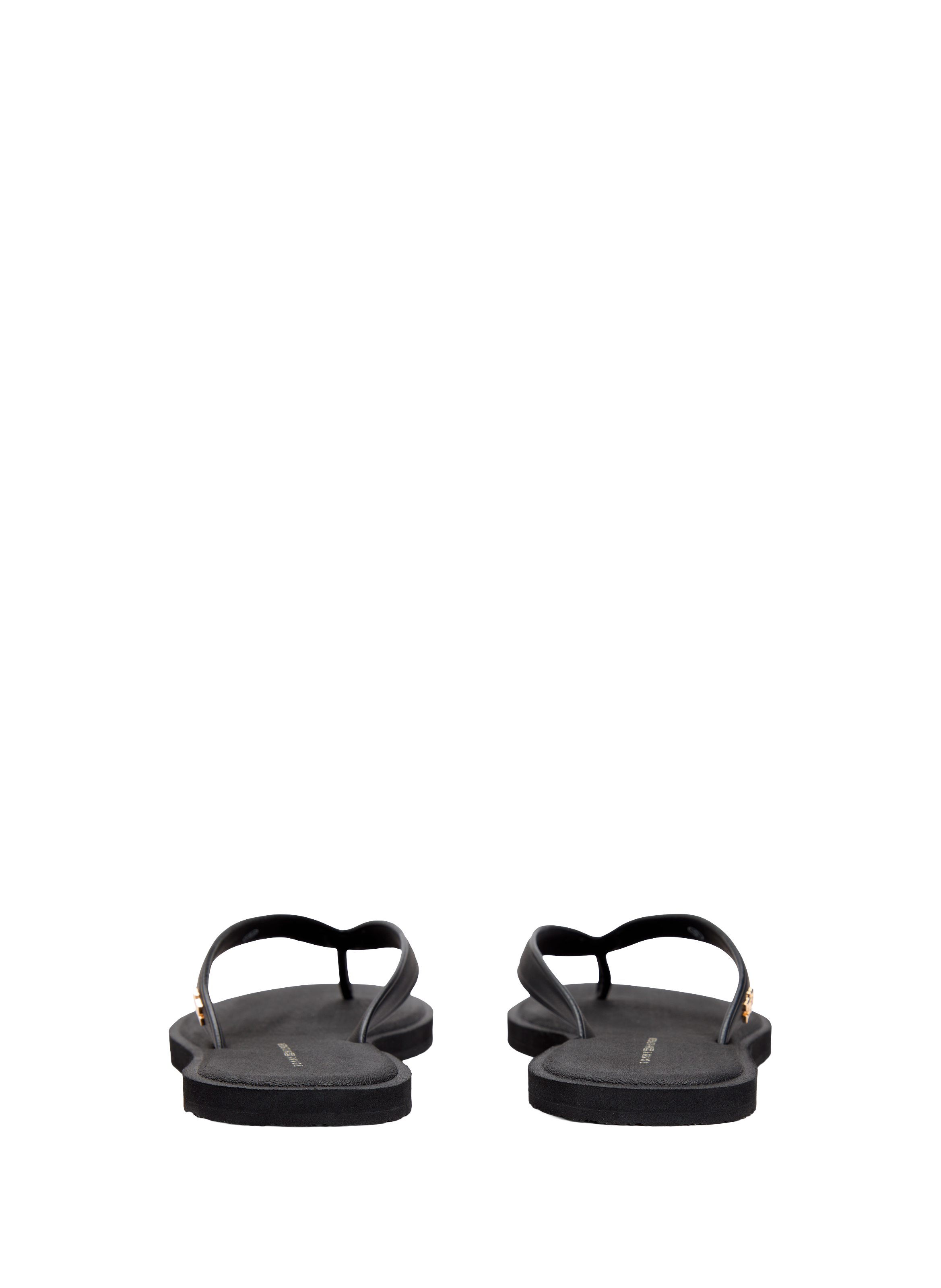 Flat sandals TOMMY HILFIGER Black