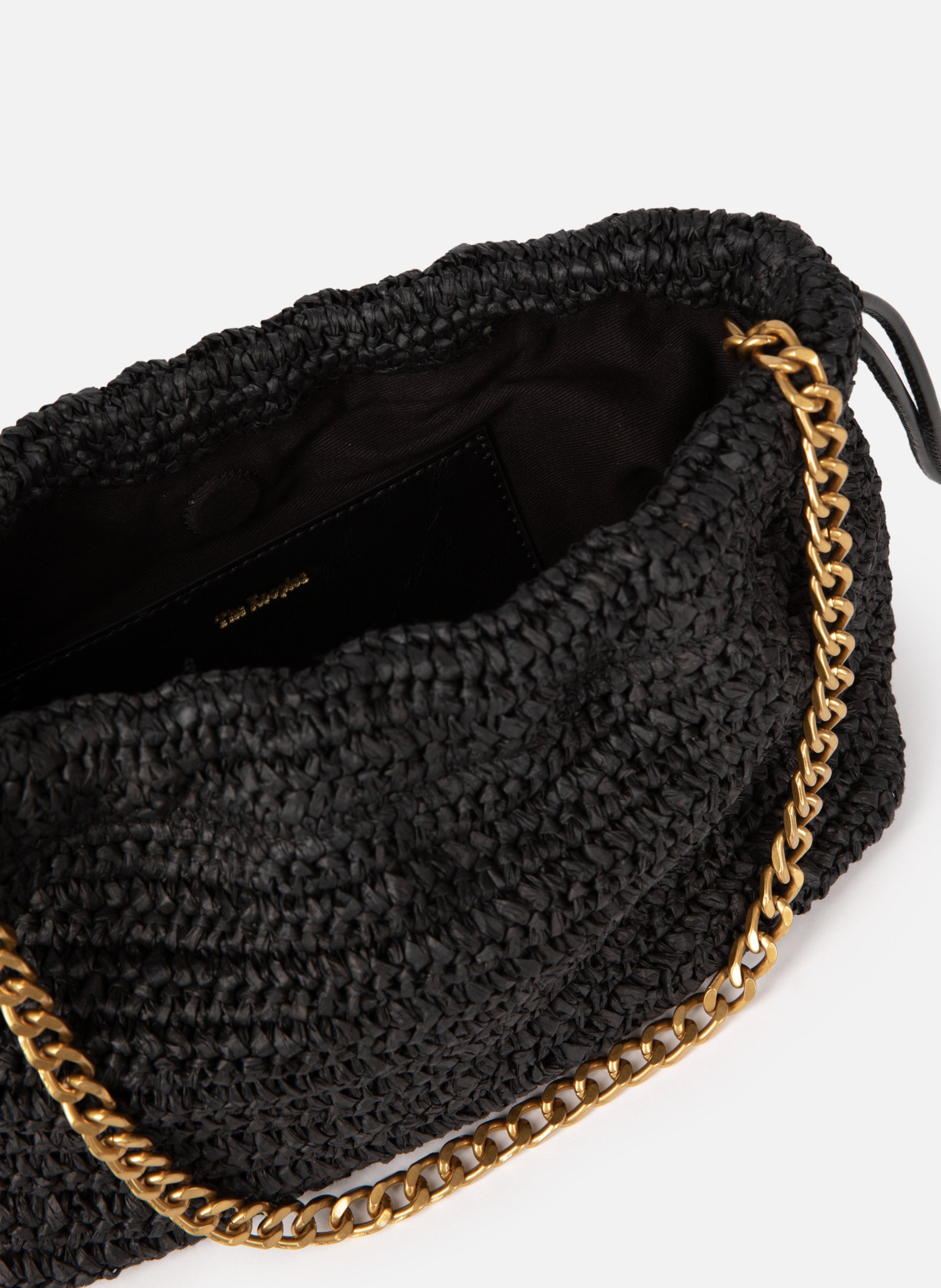 Sac taylor en raphia THE KOOPLES Noir