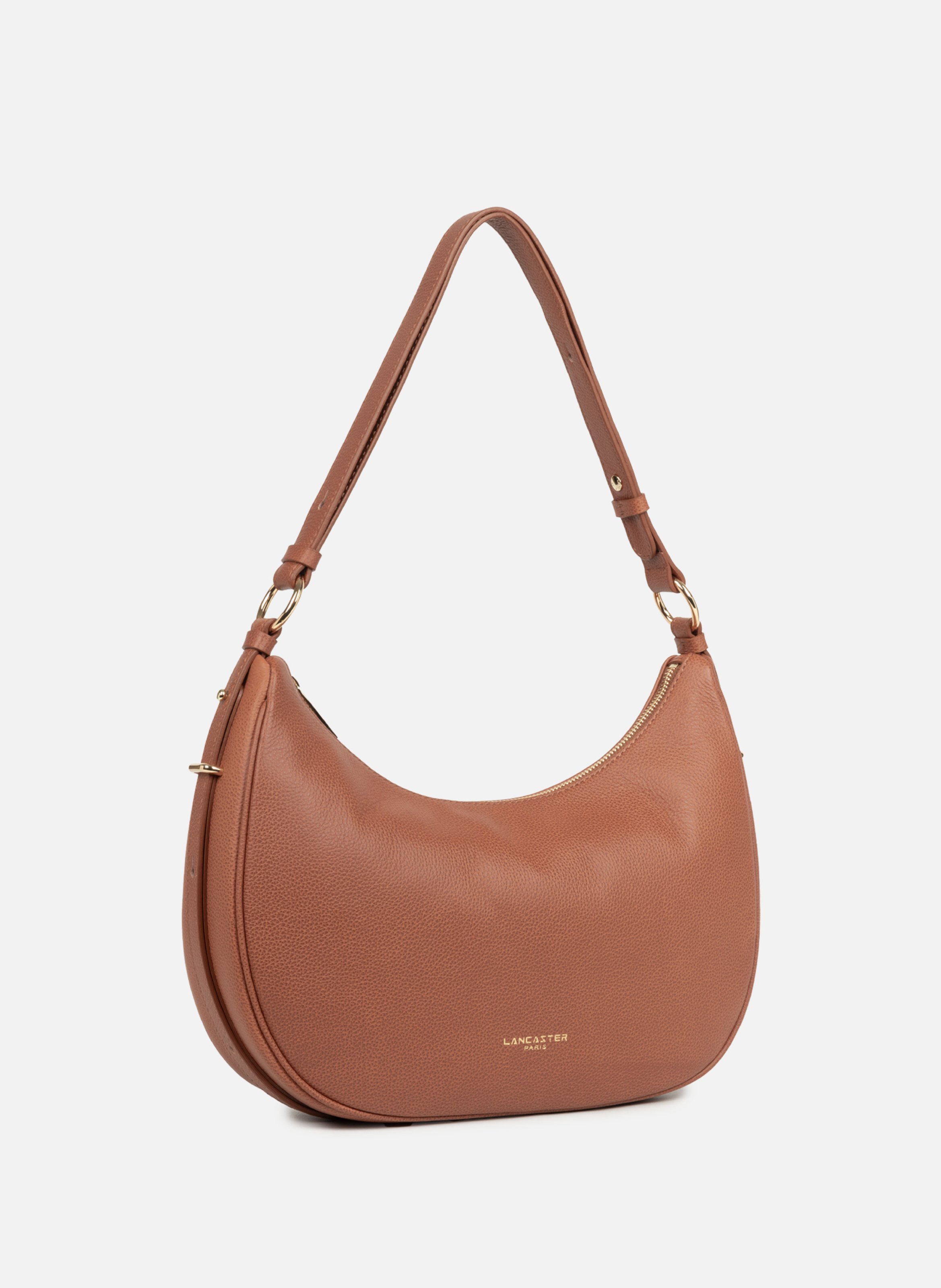 Grand sac besace - milano aria LANCASTER Doré