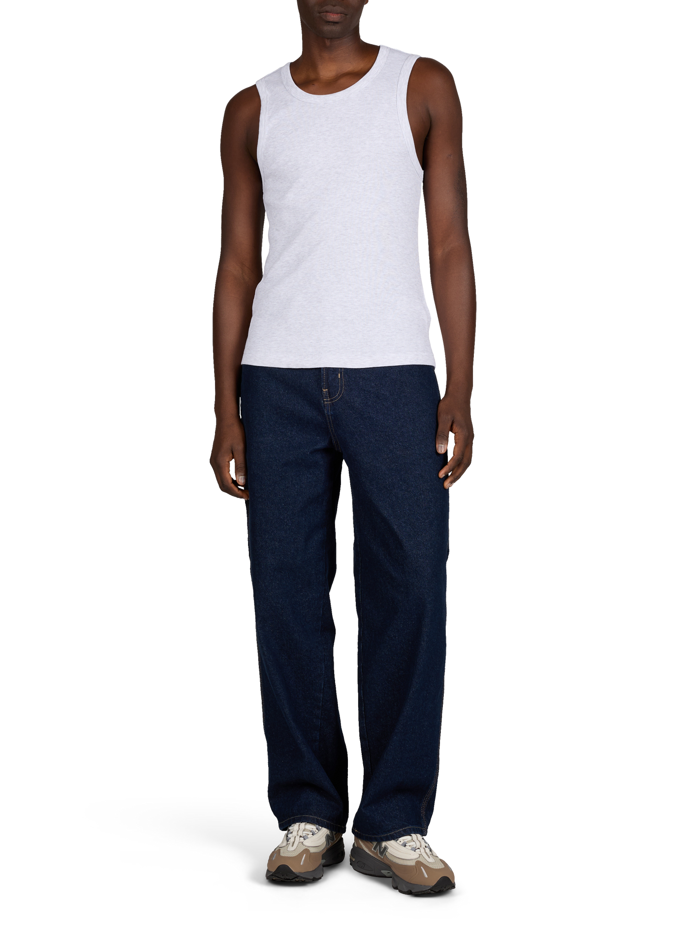 Cotton Tank Top ENTIRE STUDIOS Grey