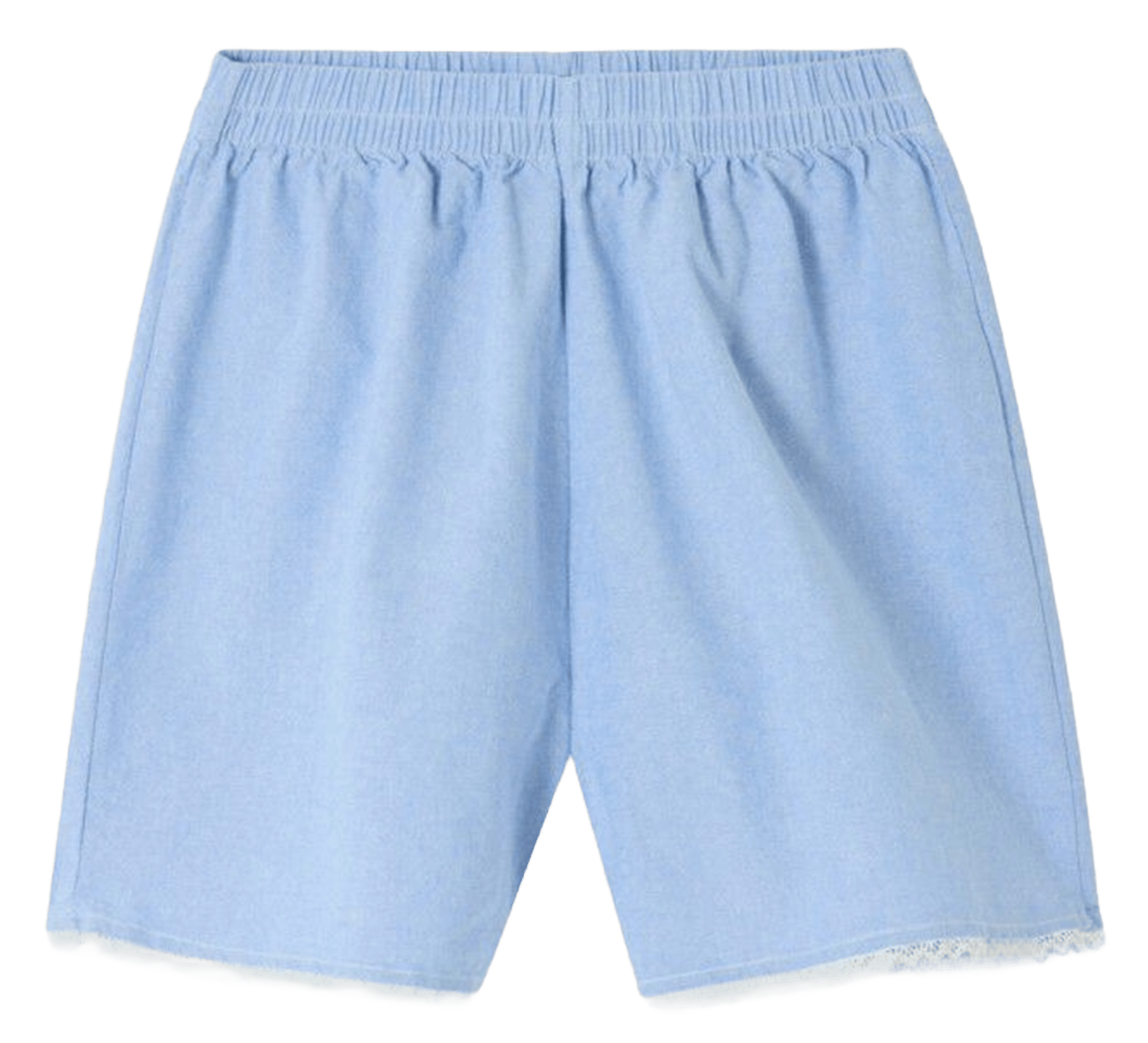 Short droit en coton feoly AMERICAN VINTAGE Bleu